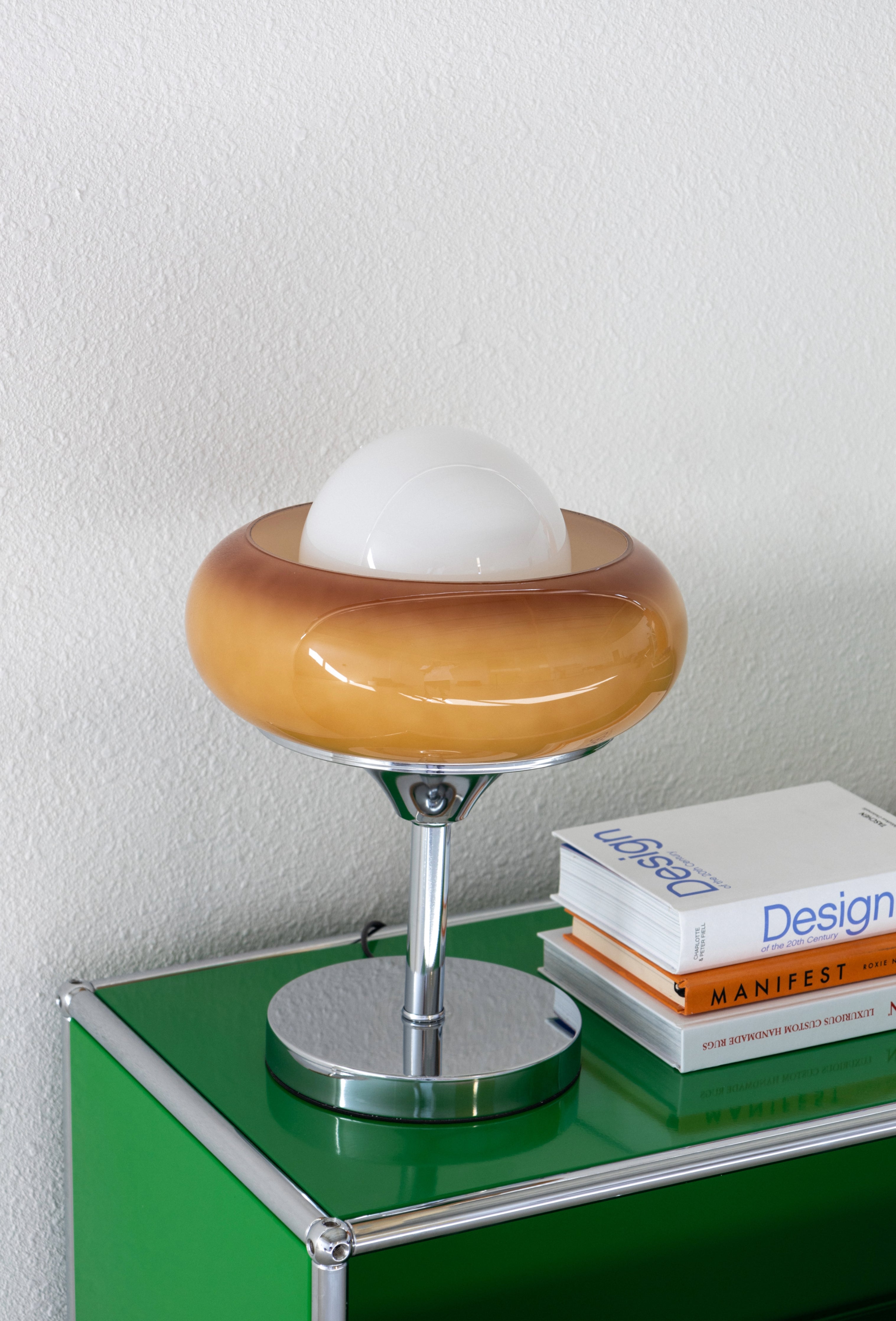 Vintage glass table lamp - Forma - UAE - 2