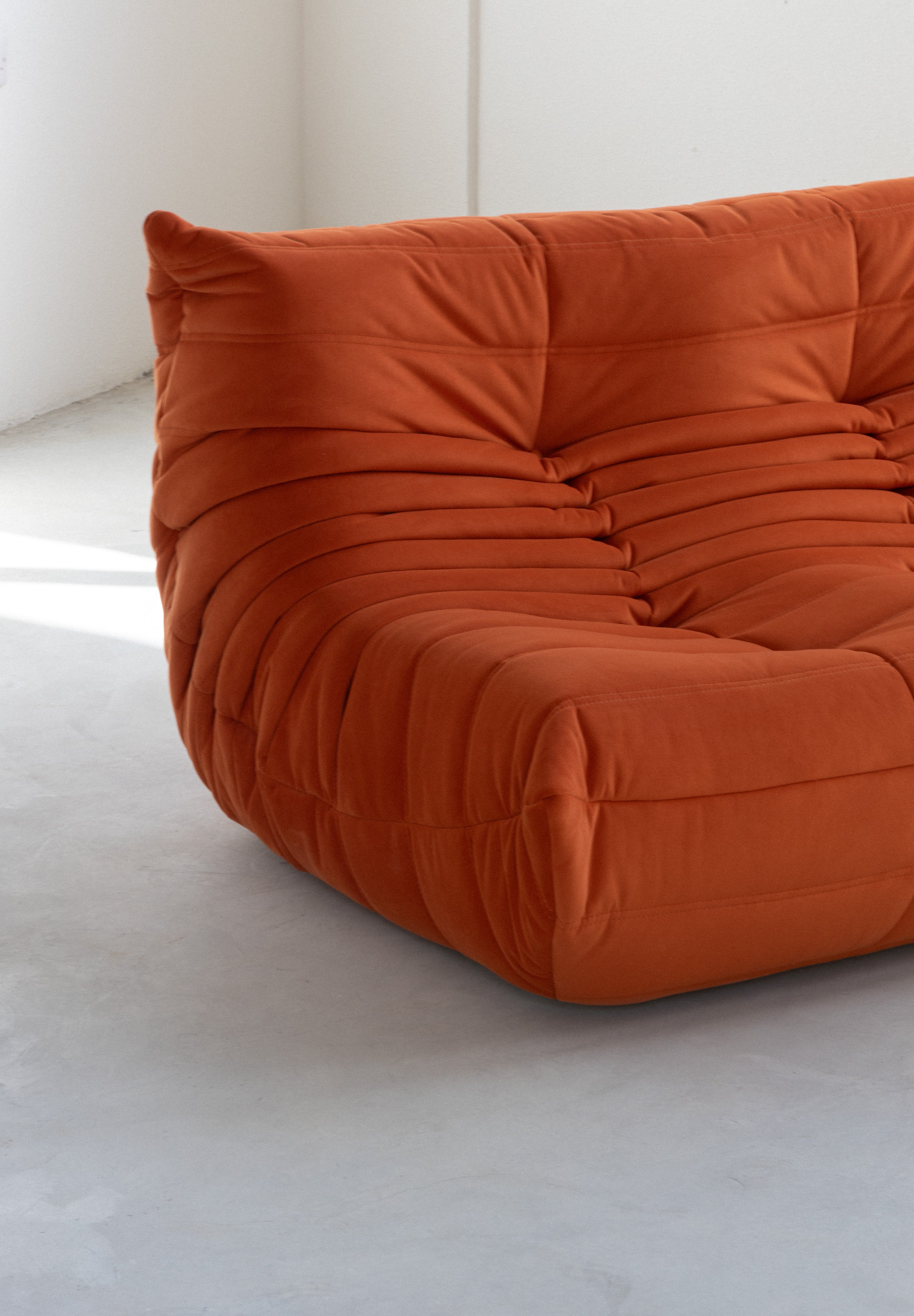 Modular Sofa Velvet Fabric 2 Seater togo