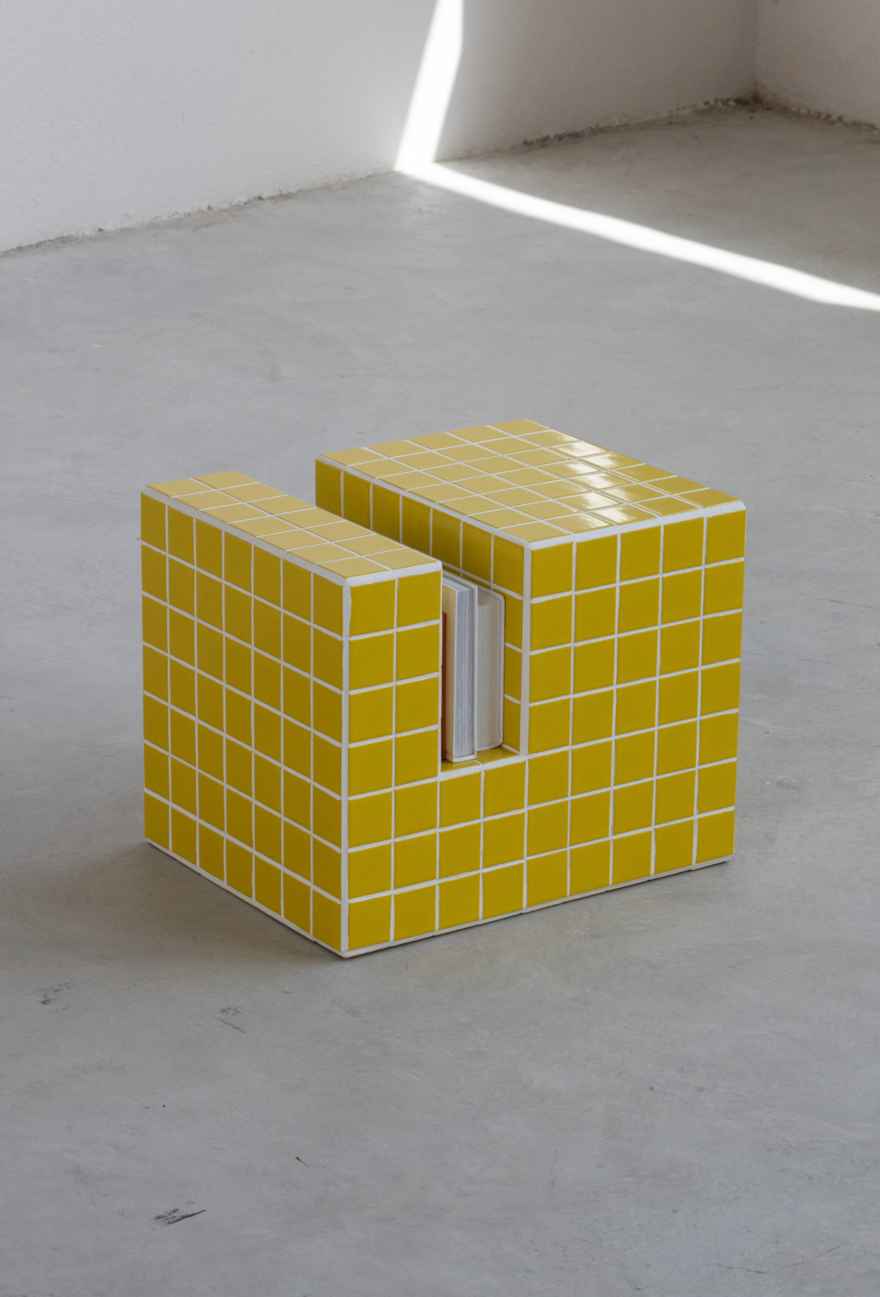 Tile Side Table Vibrant Ceramic Side Table UAE | Forma