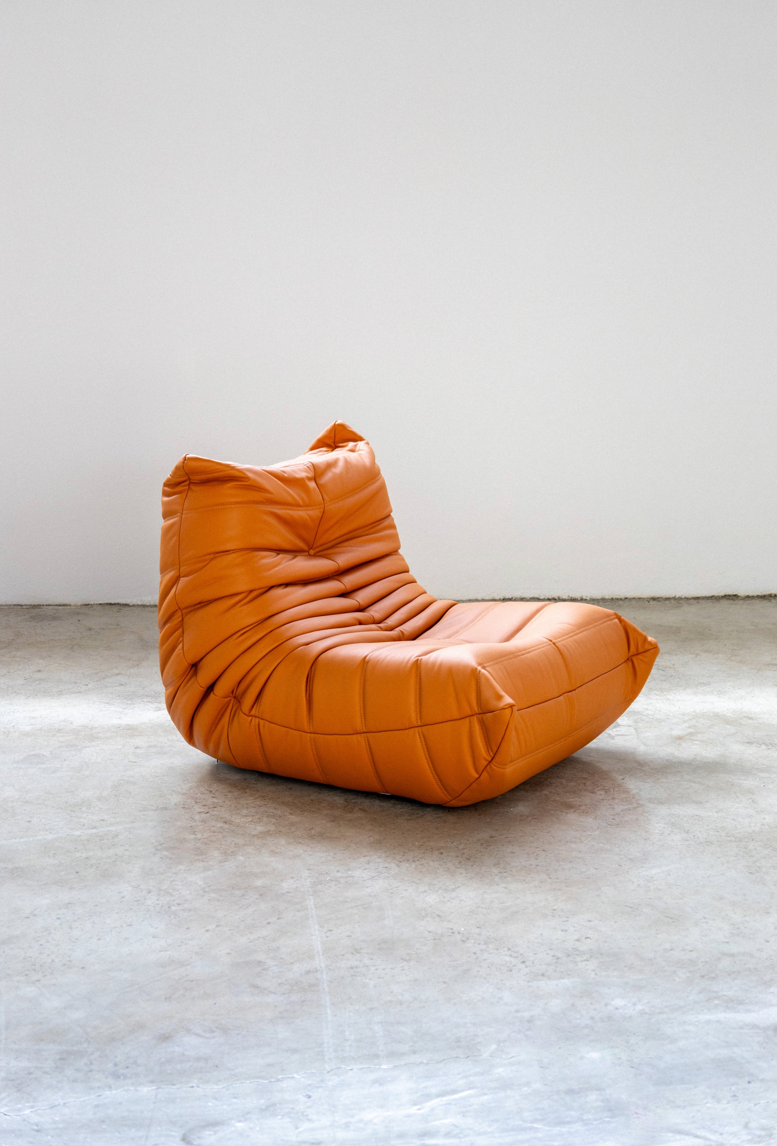 Togo Sofa Havana Leather 1 Seater UAE | Forma