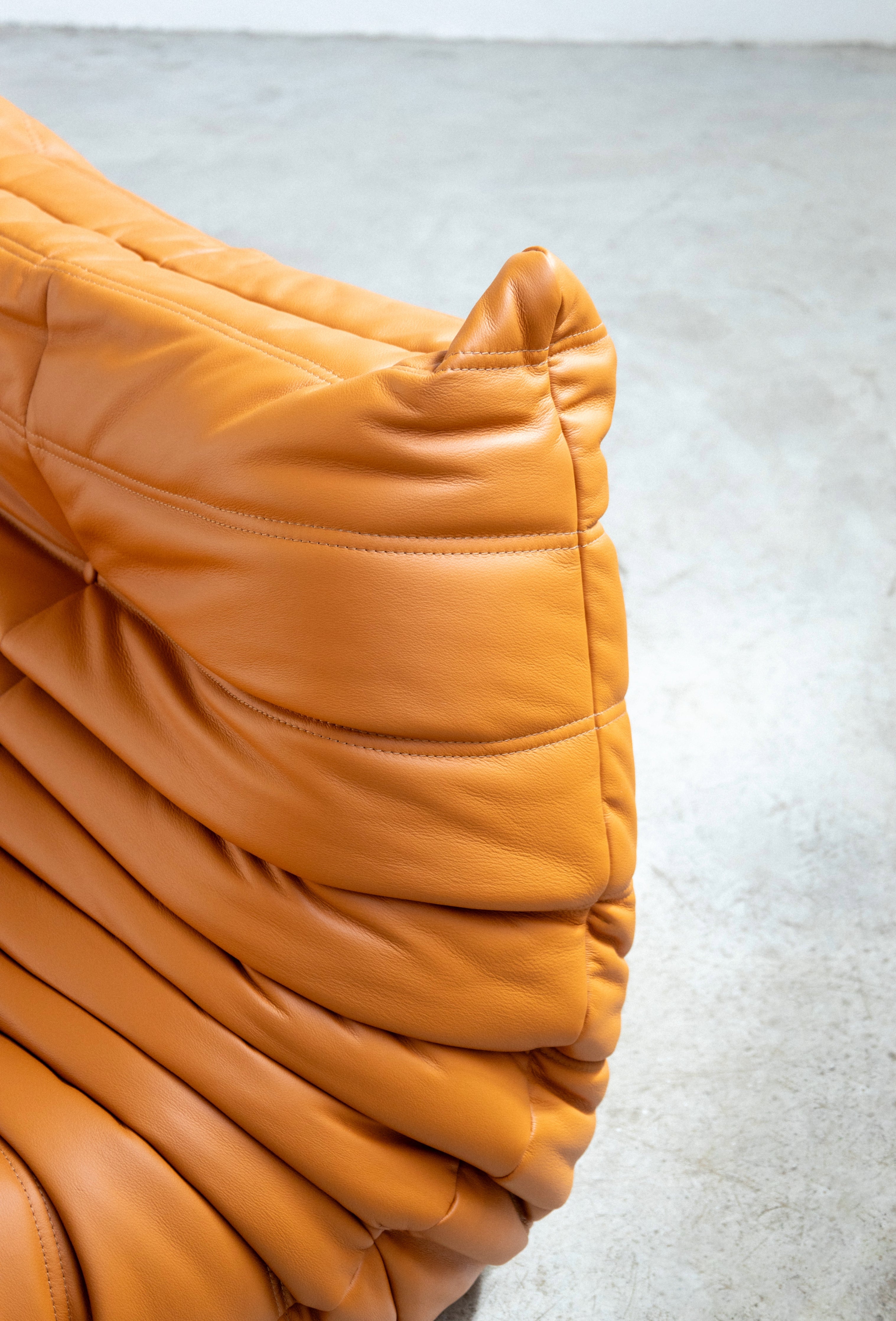 Togo Sofa Havana Leather 1 Seater UAE | Forma