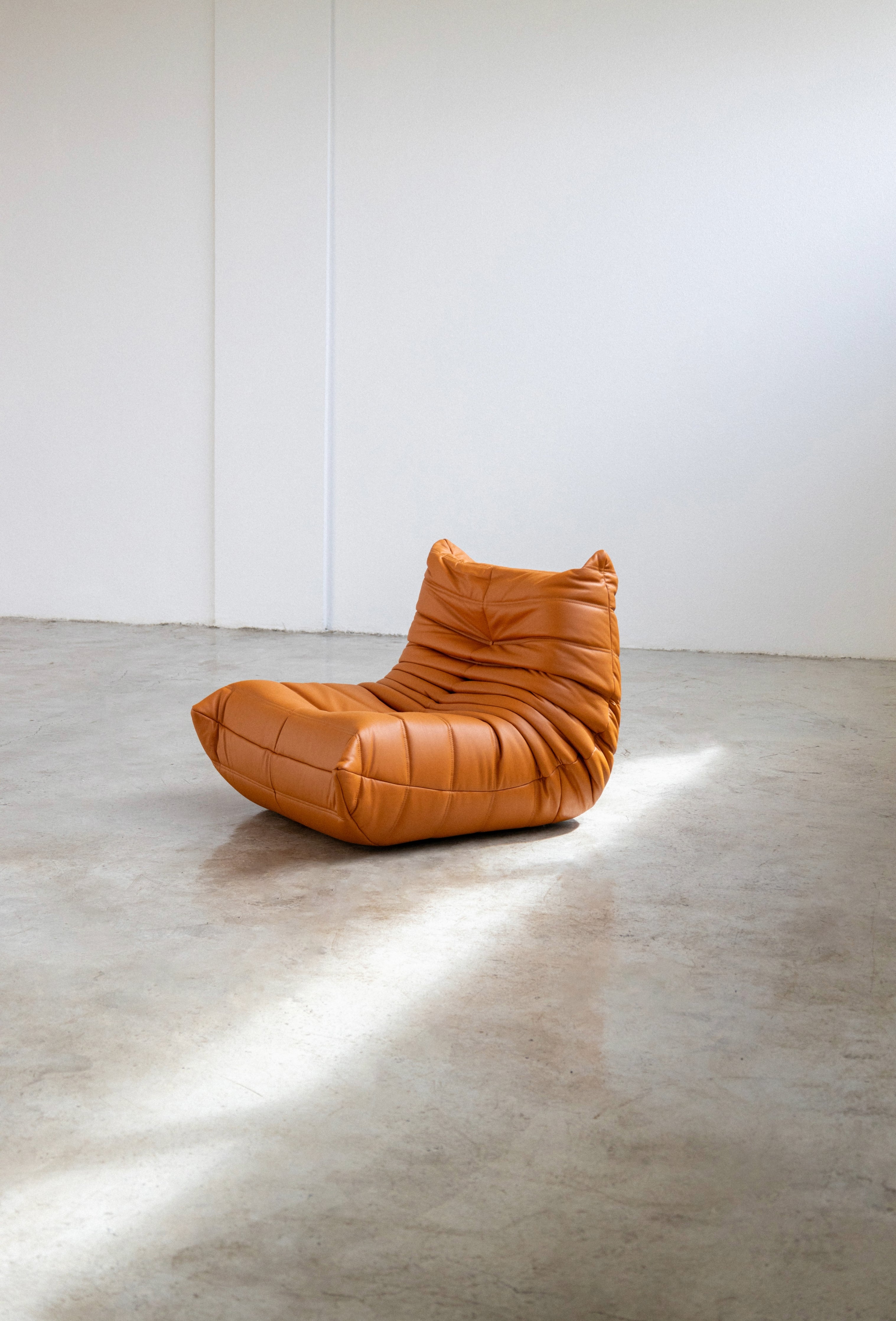 Togo Sofa Havana Leather 1 Seater UAE | Forma