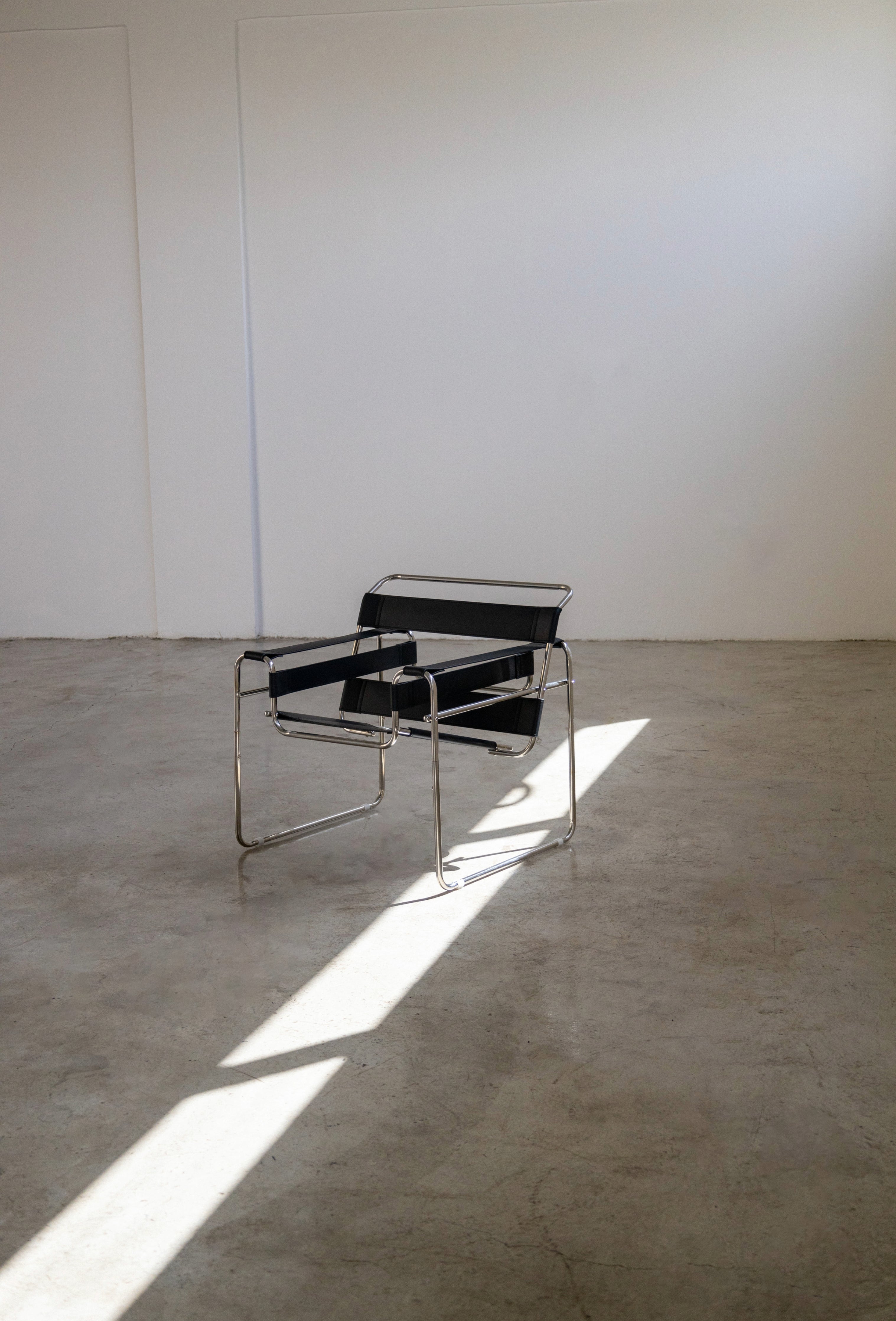 Wassily Chair Steel & Leather Iconic Design UAE | Forma