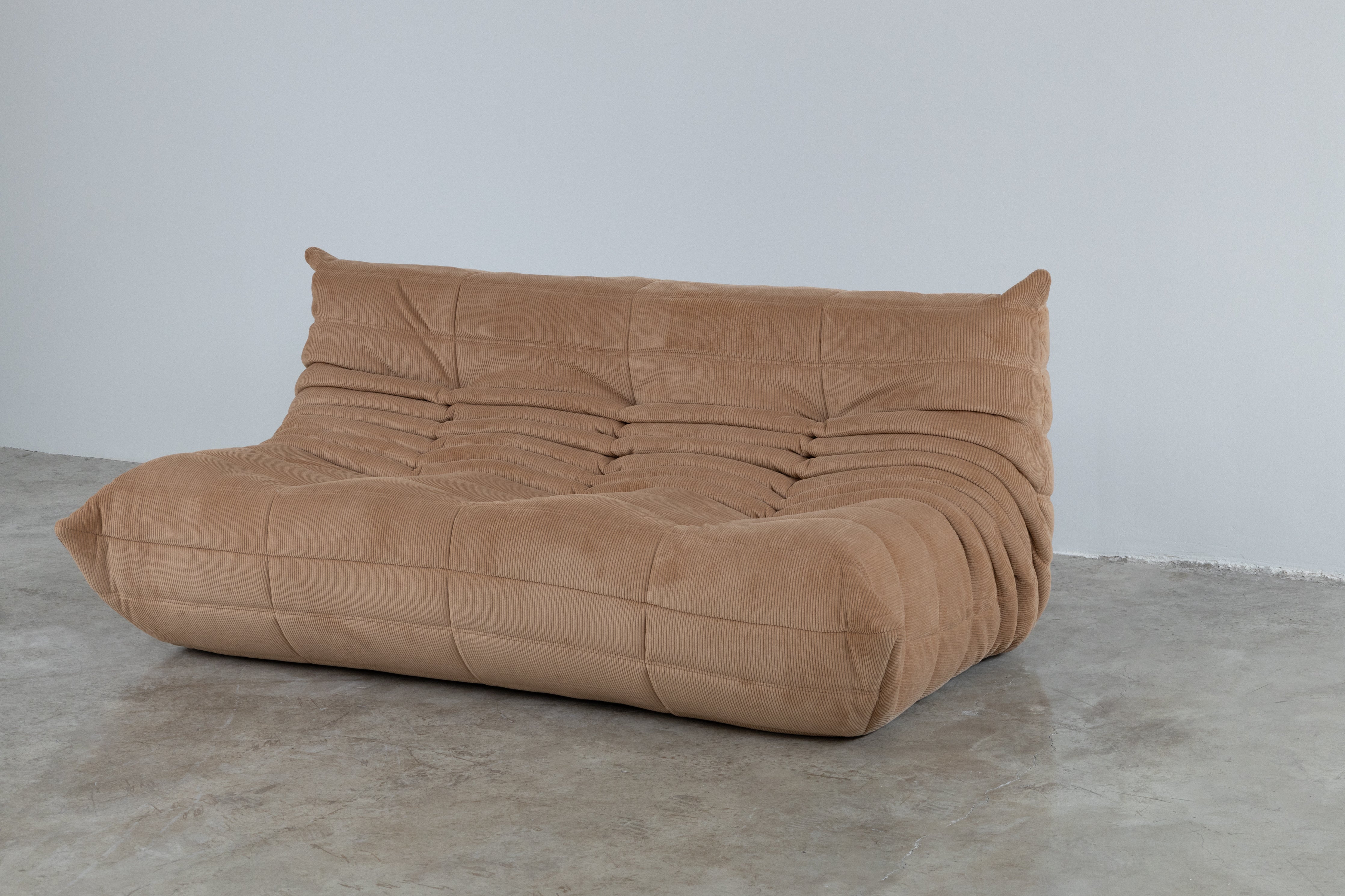 Togo Sofa Corduroy Fabric 3 Seater UAE | Forma