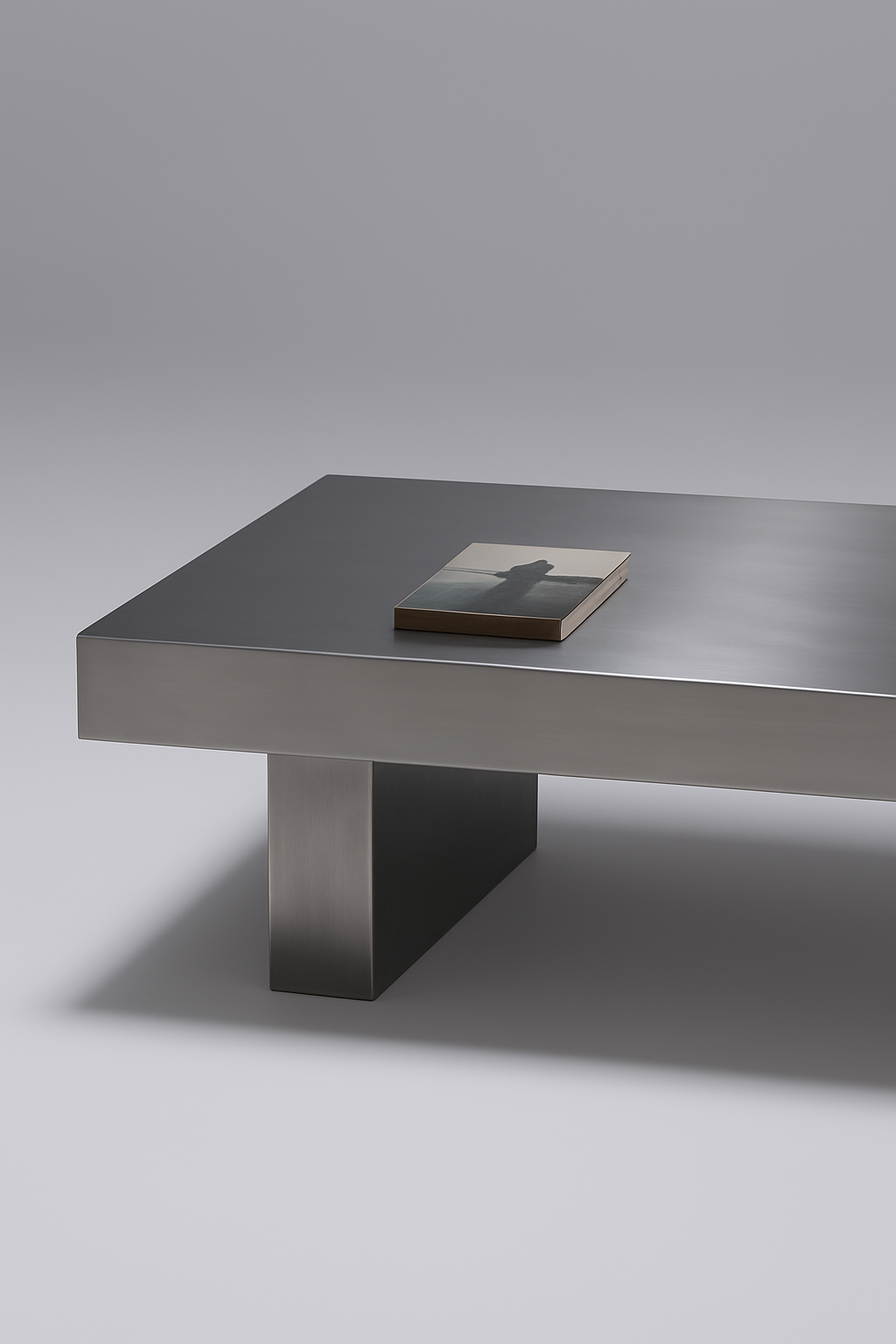 Slab Stainless Coffee Table