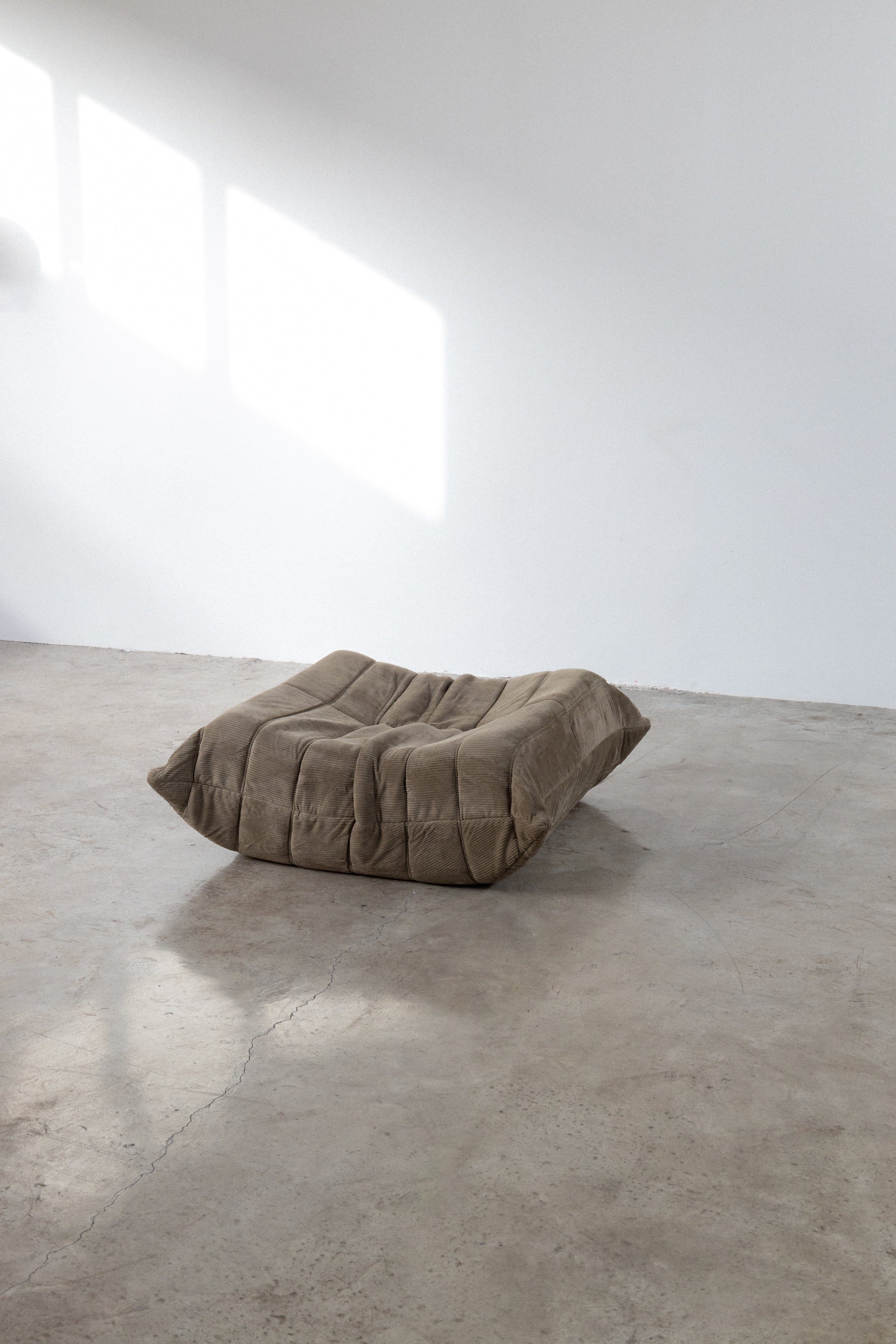 Togo Sofa Light Olive Corduroy Ottoman UAE | Forma