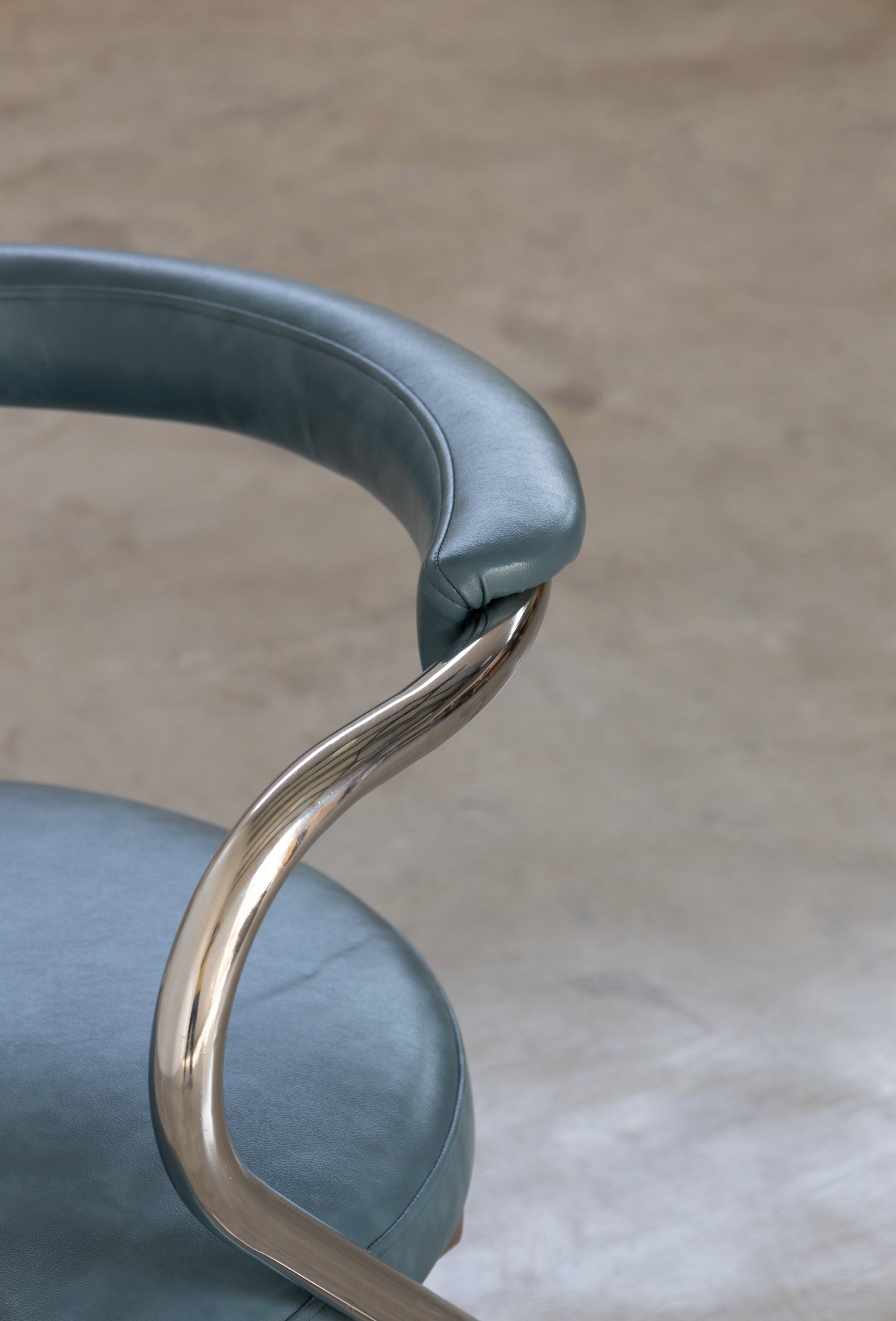 Chrome Z Modern Chrome Designer Chair UAE | Forma