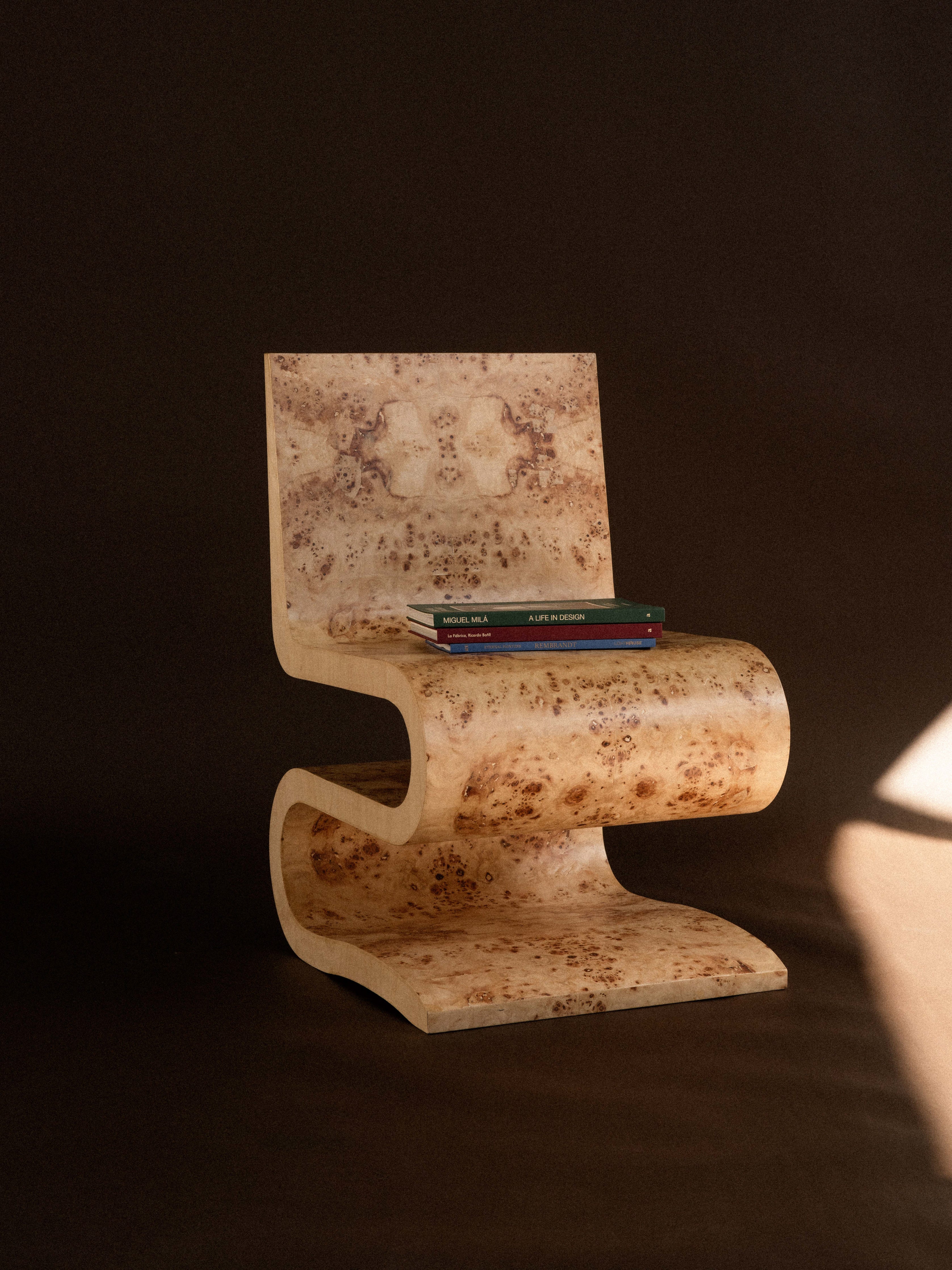 Designer Wiggle Side Chair for contemporary interiors in UAE