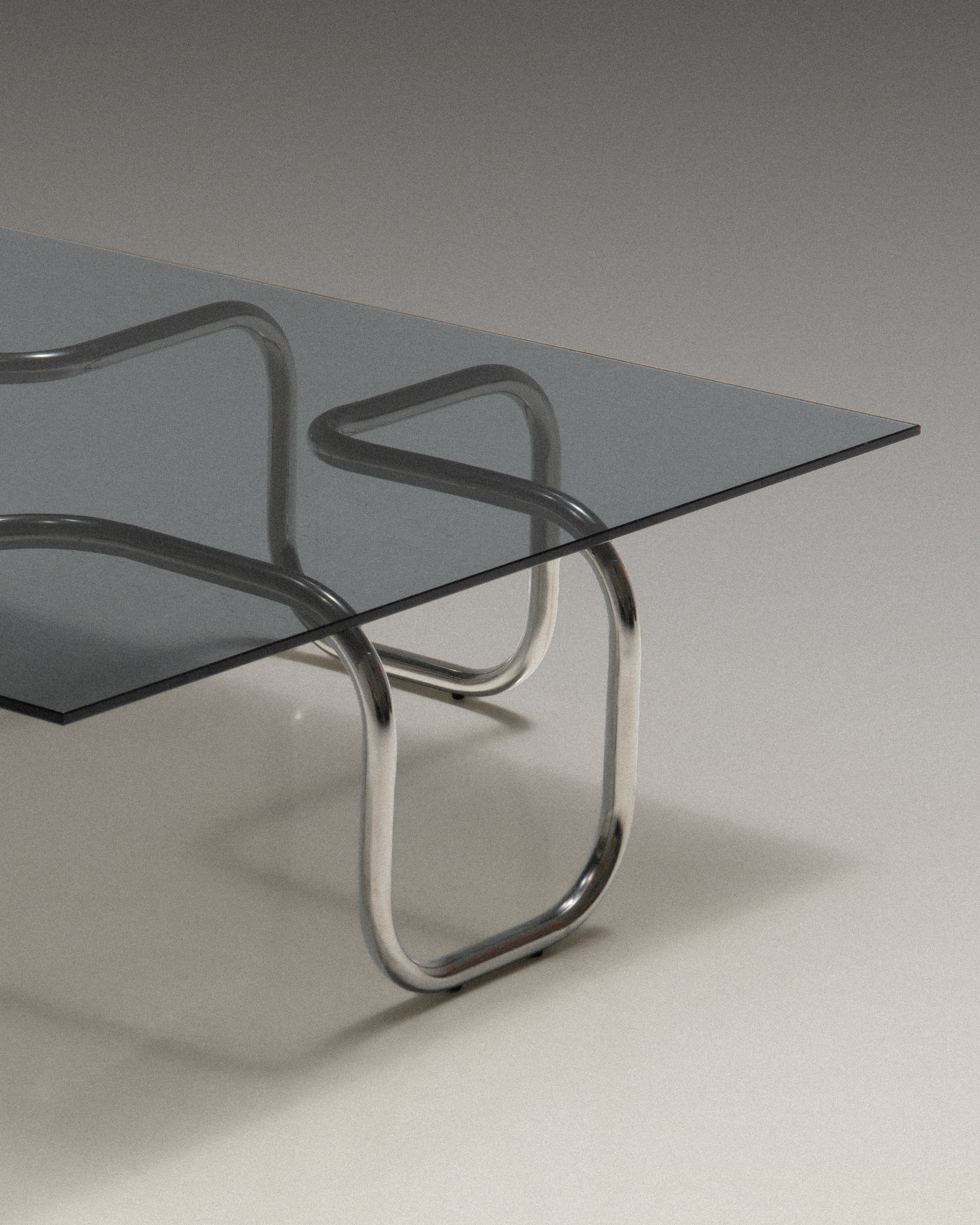Space Age Tubular Coffee Table