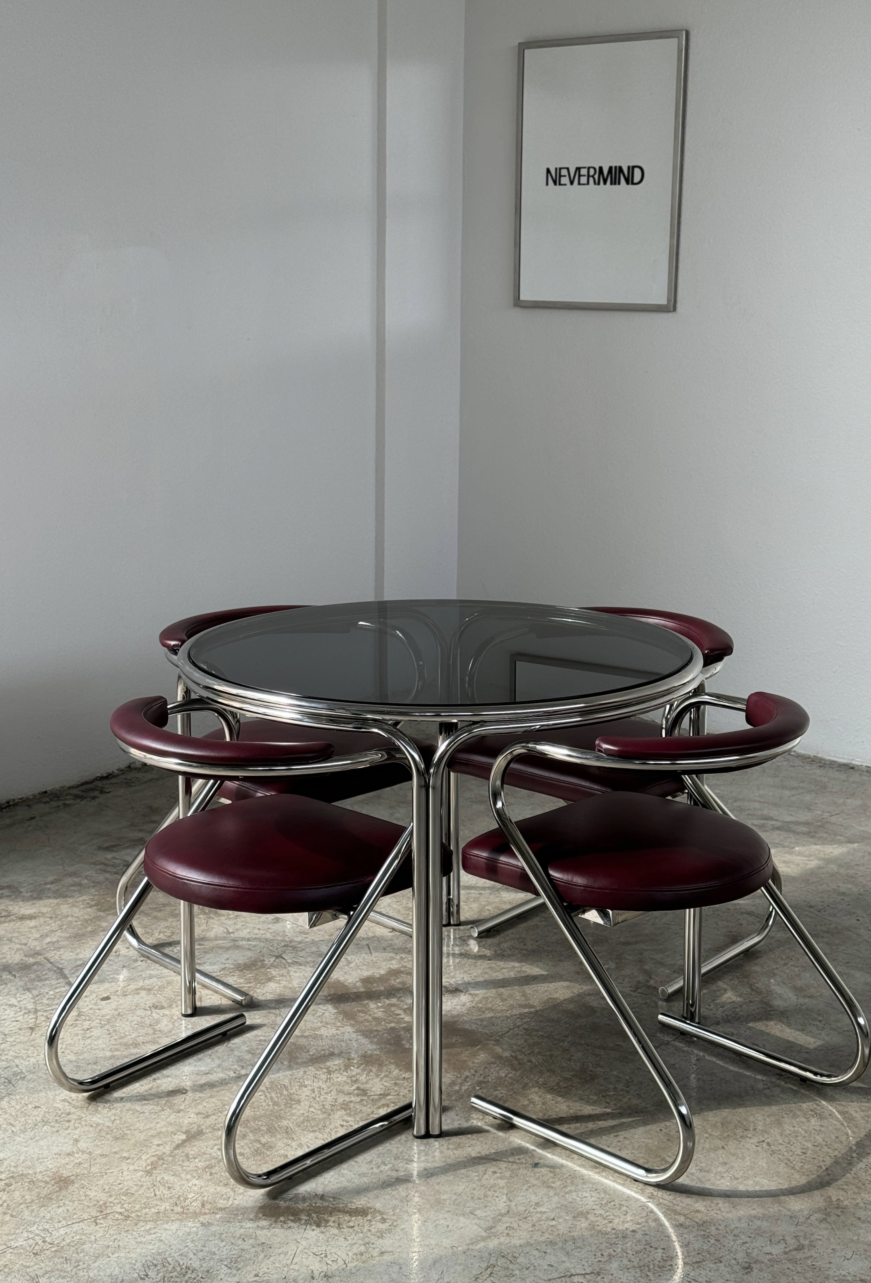 Chrome Z Modern Chrome Designer Chair UAE | Forma