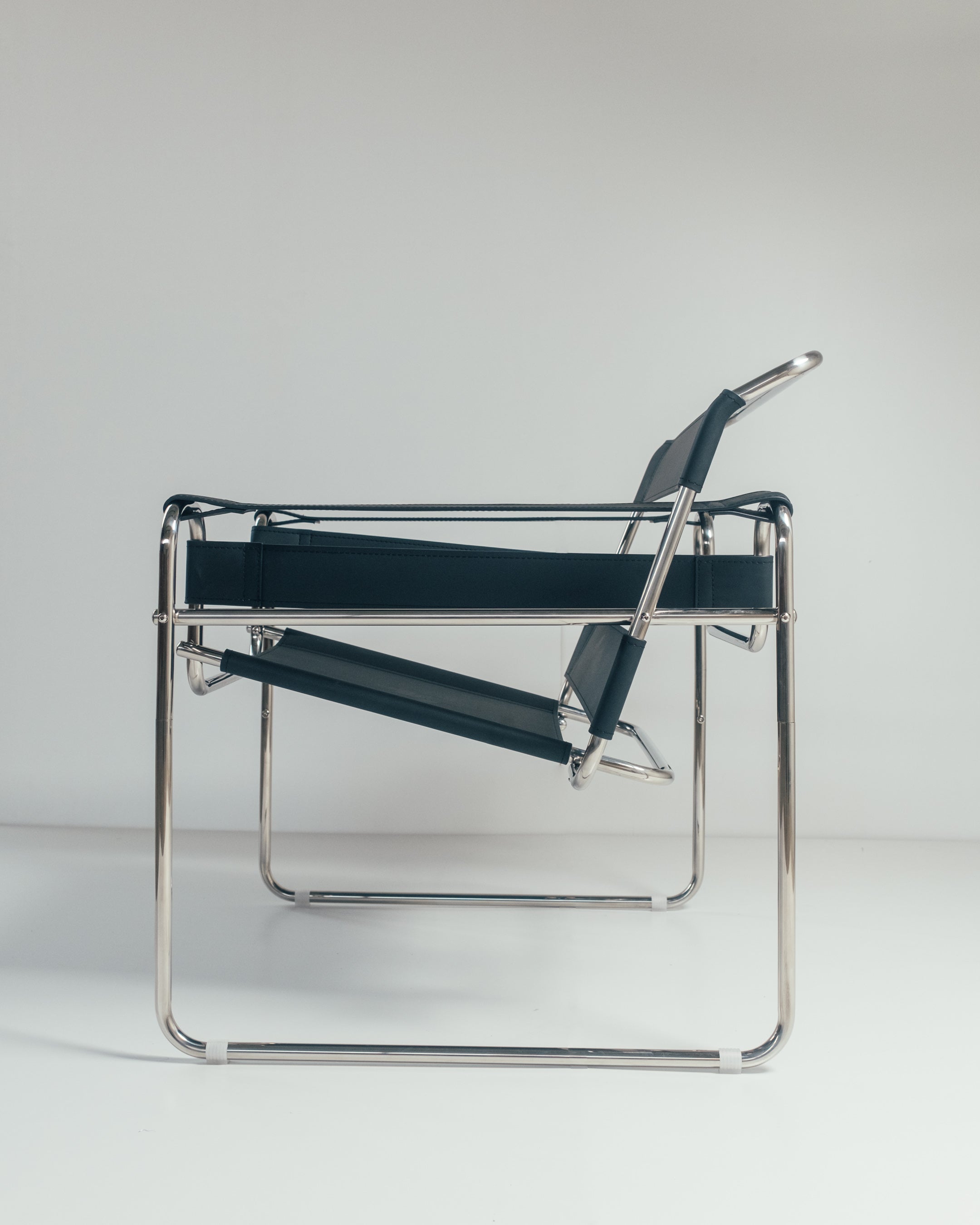 Wassily Chair Steel & Leather Iconic Design UAE | Forma