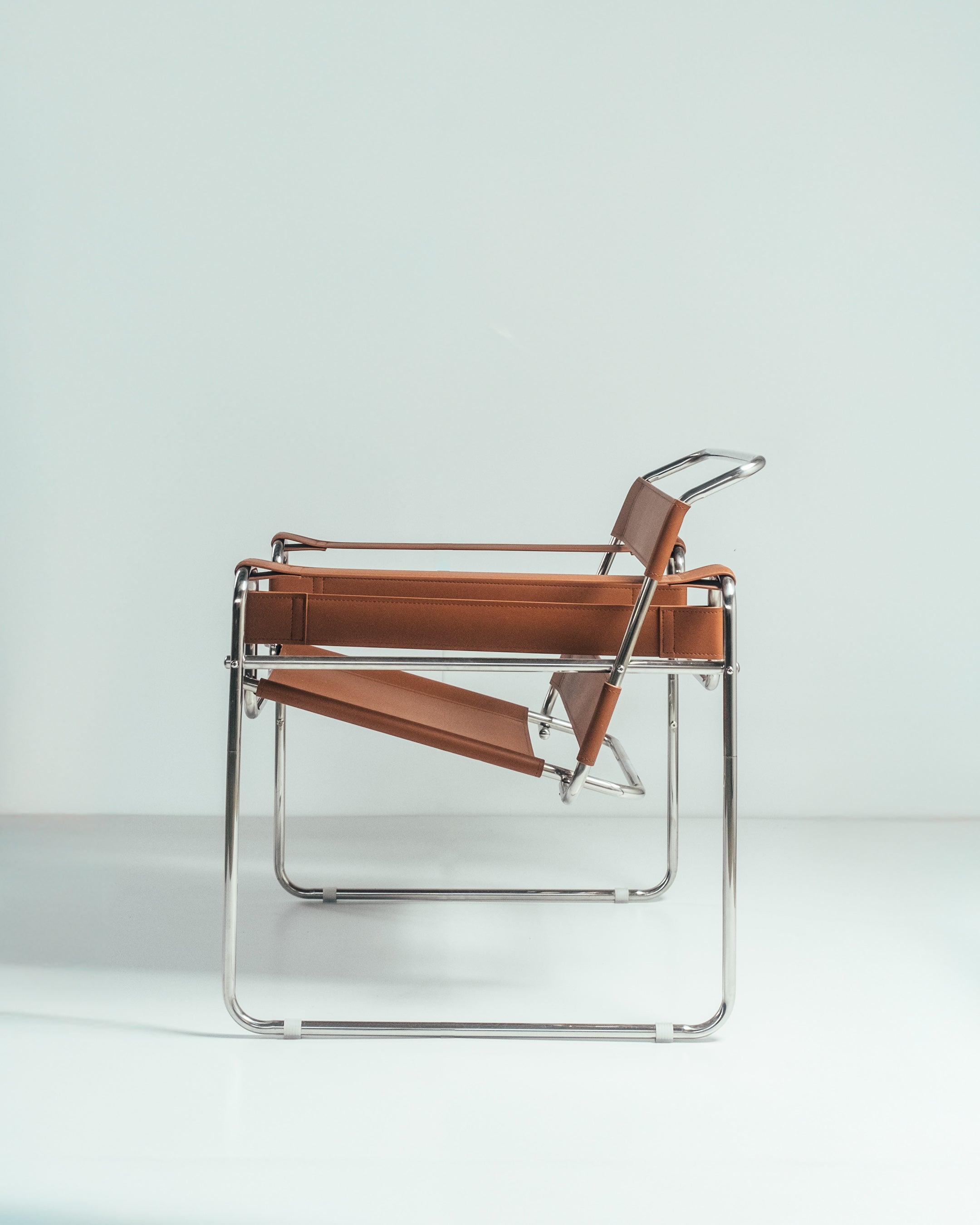 Wassily Chair Steel & Leather Iconic Design UAE | Forma