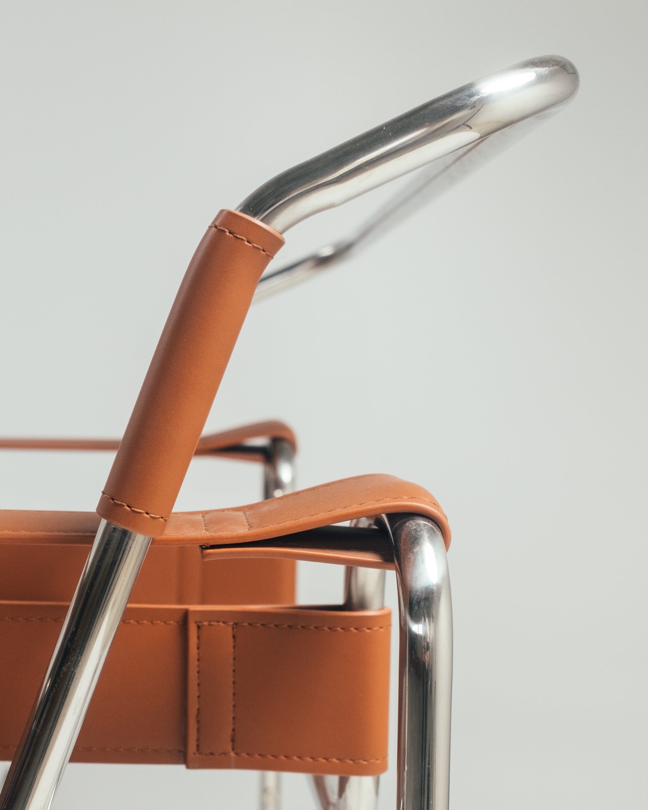 Wassily Chair Steel & Leather Iconic Design UAE | Forma