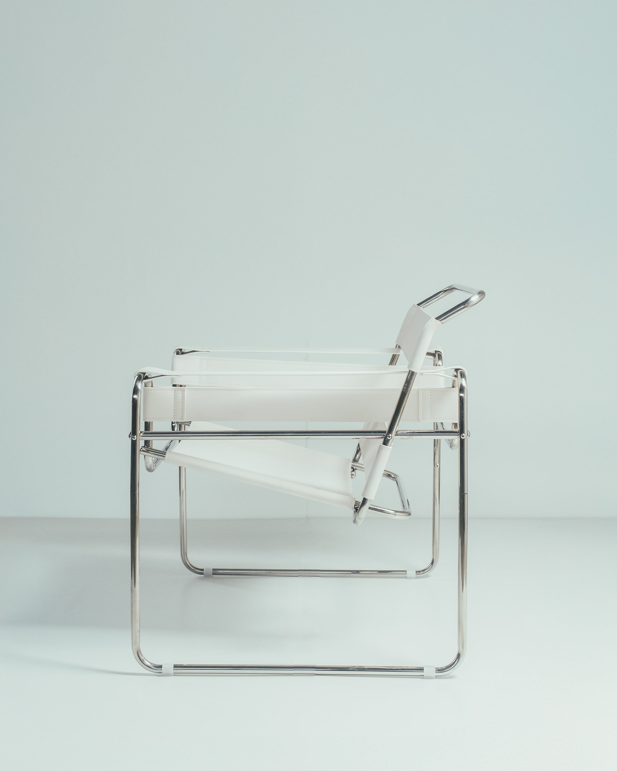 Wassily Chair Steel & Leather Iconic Design UAE | Forma