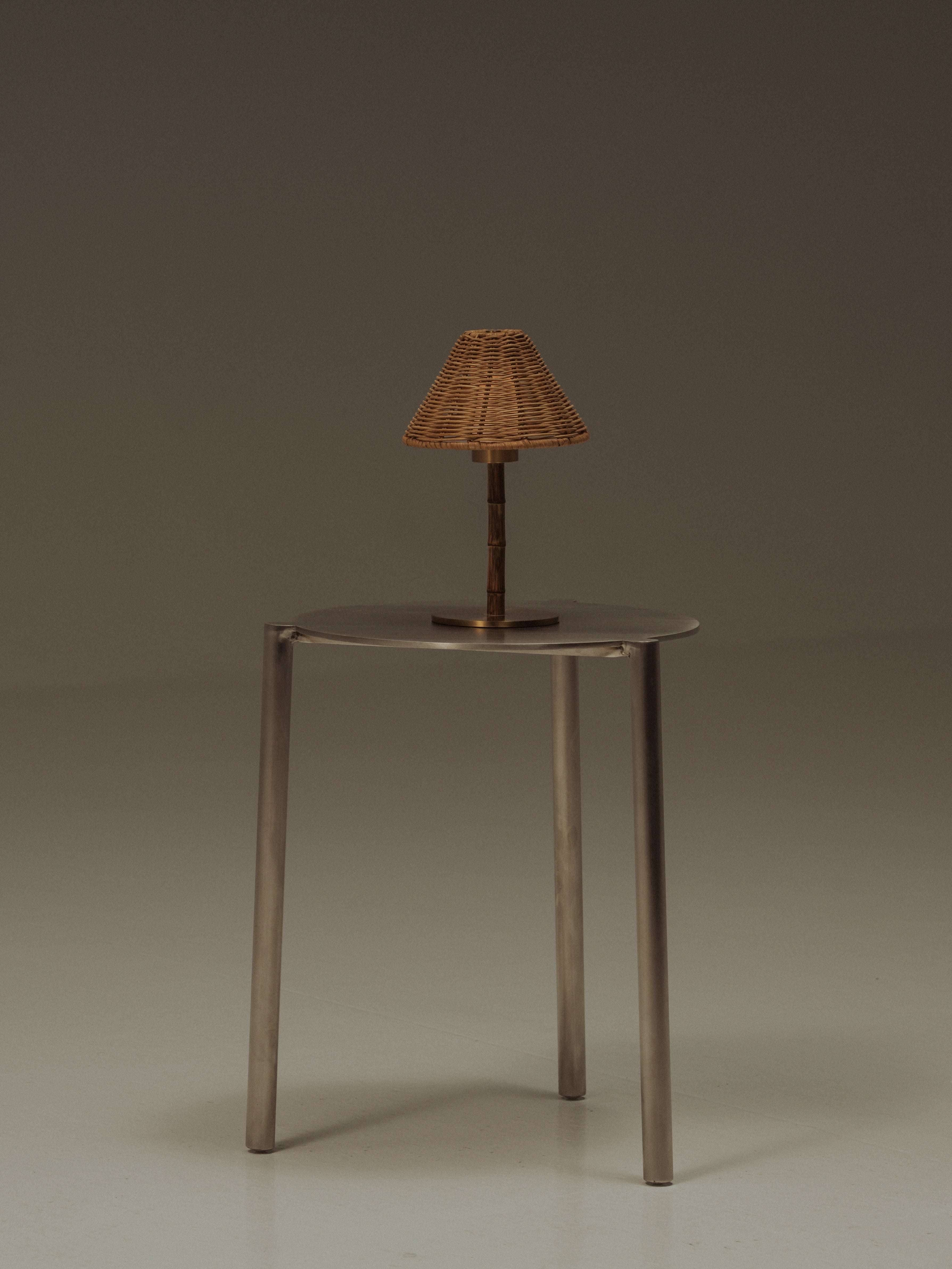 Rattan Shade Table Lamp