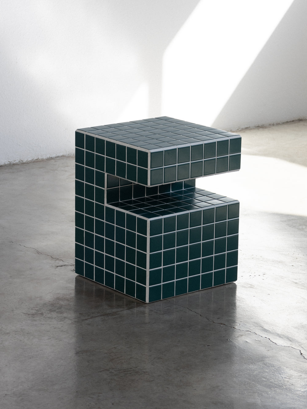 Tile Side Tile Side Table | Vibrant Ceramic Side Table UAE โ Formaobject