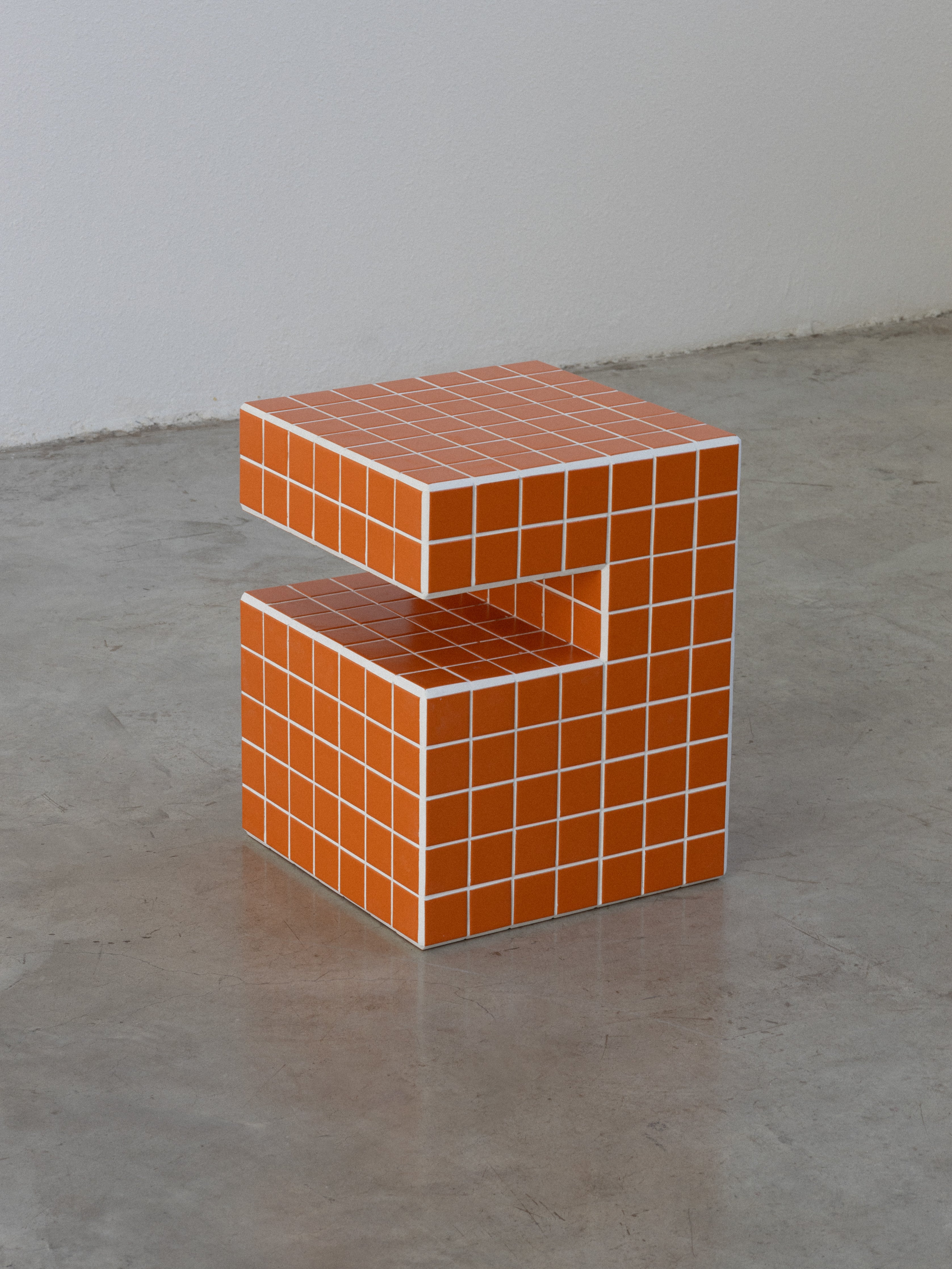 Tile Side Table Vibrant Ceramic Side Table UAE | Forma