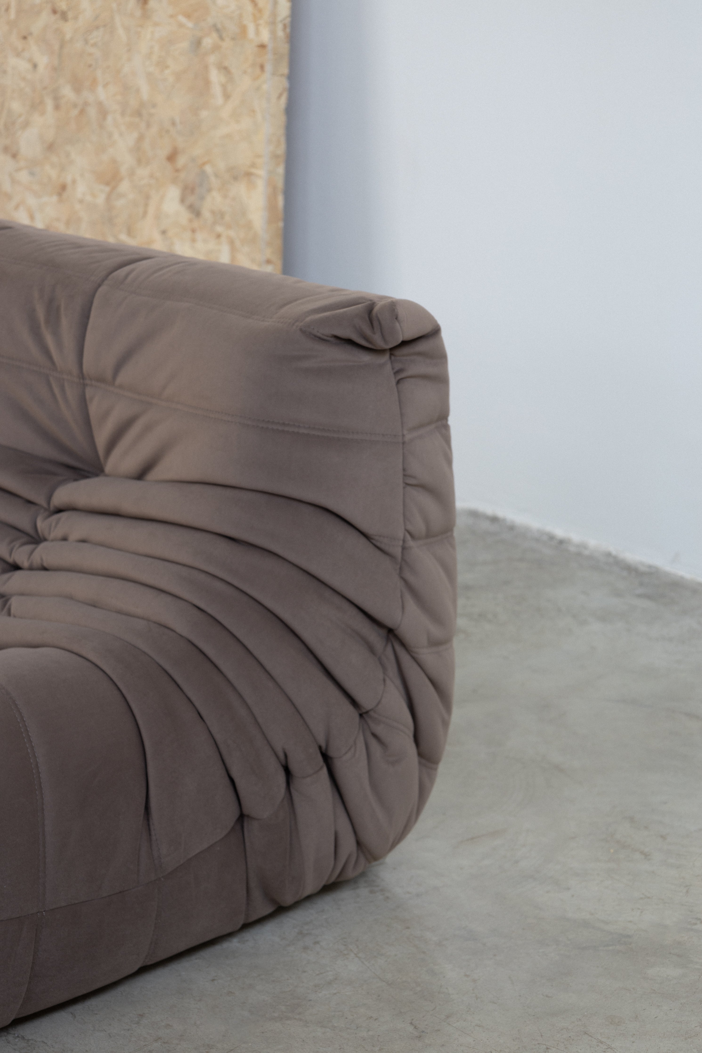 Togo Sofa Velvet Fabric 3 Seater UAE | Forma