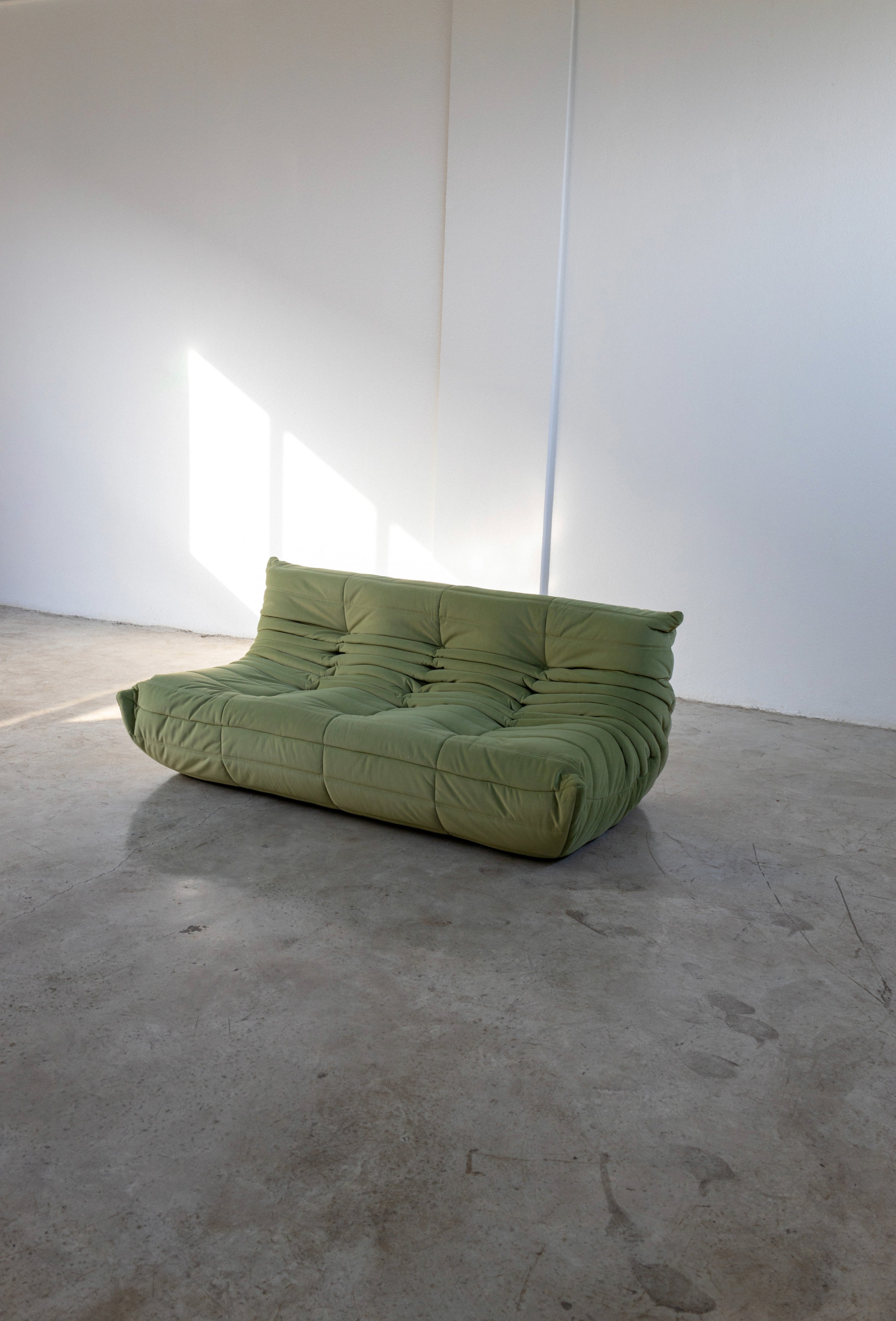 Togo Sofa Velvet Fabric 3 Seater UAE | Forma