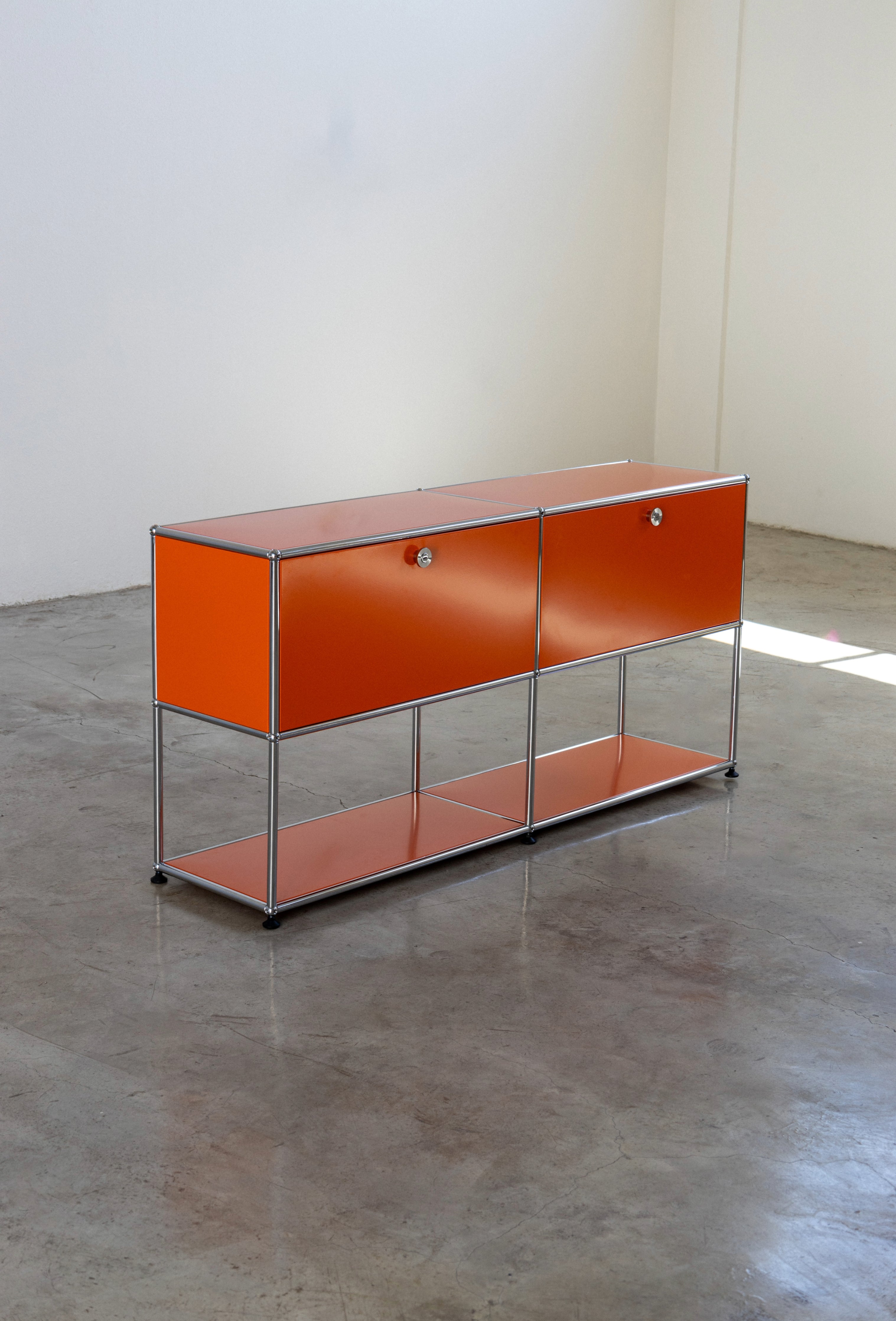 USM Haller 2 Sliding Doors Modern Modular Storage UAE | Forma