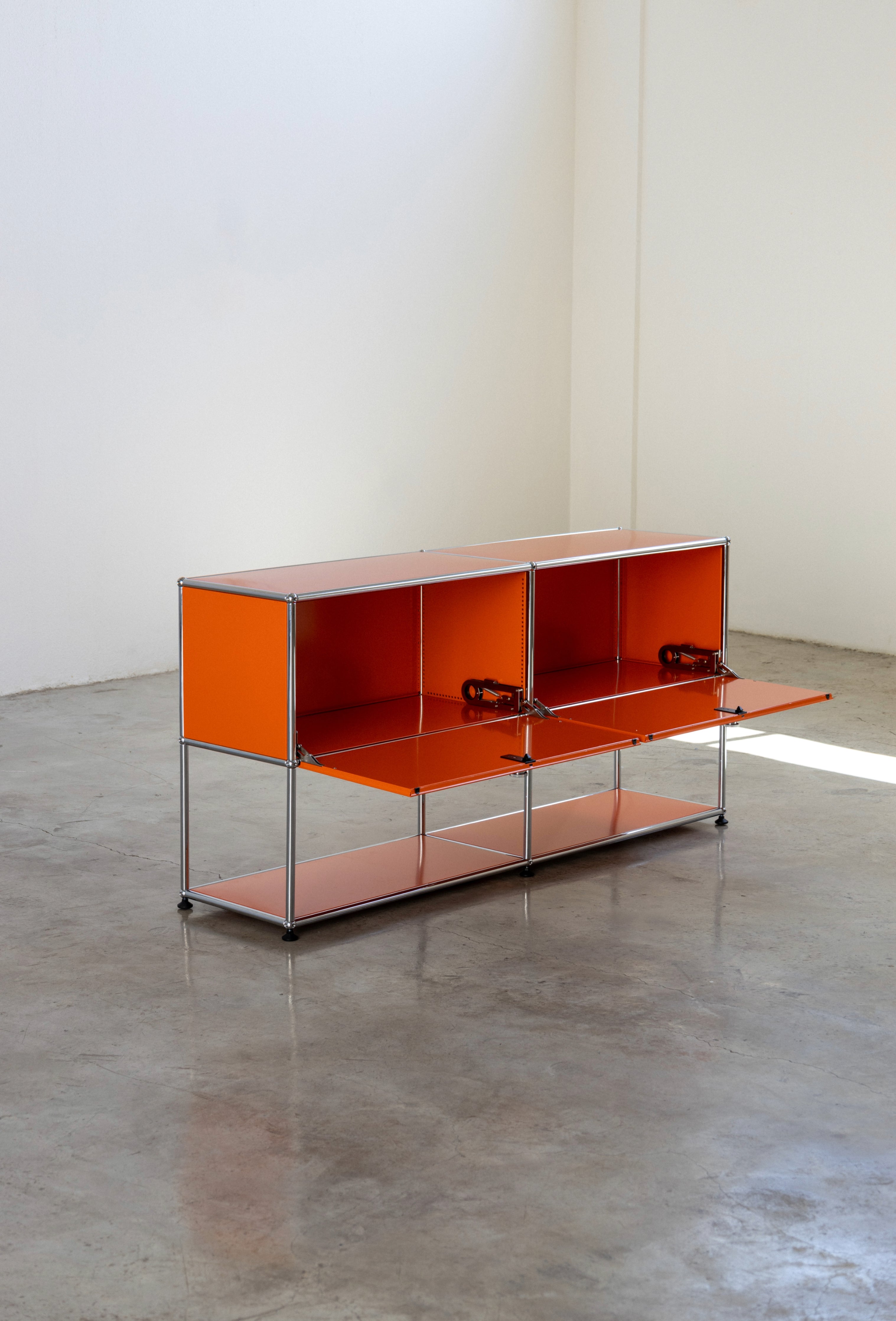 USM Haller 2 Sliding Doors Modern Modular Storage UAE | Forma