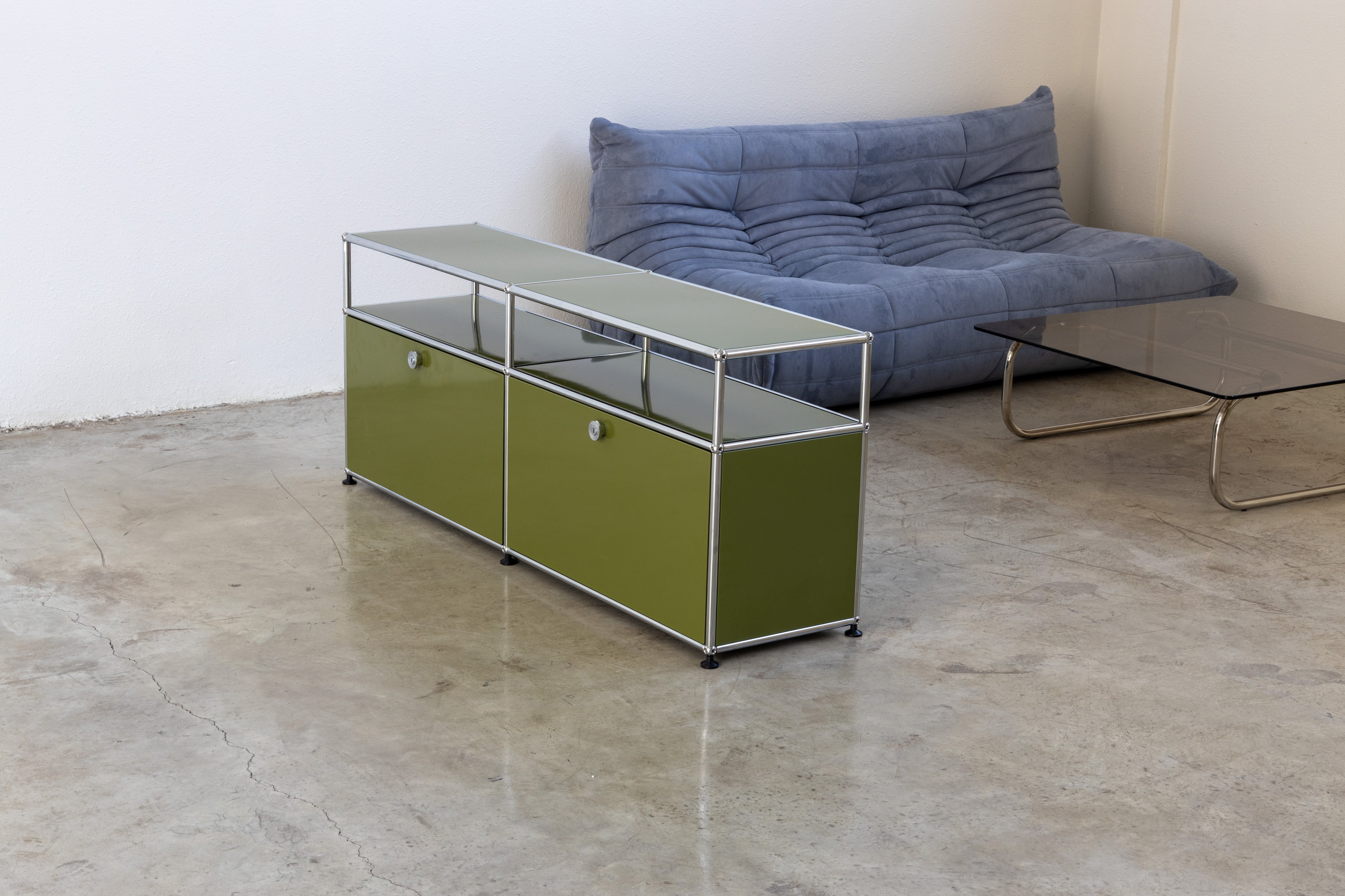 USM Haller 2x2 Sliding Doors Modular Storage UAE | Forma