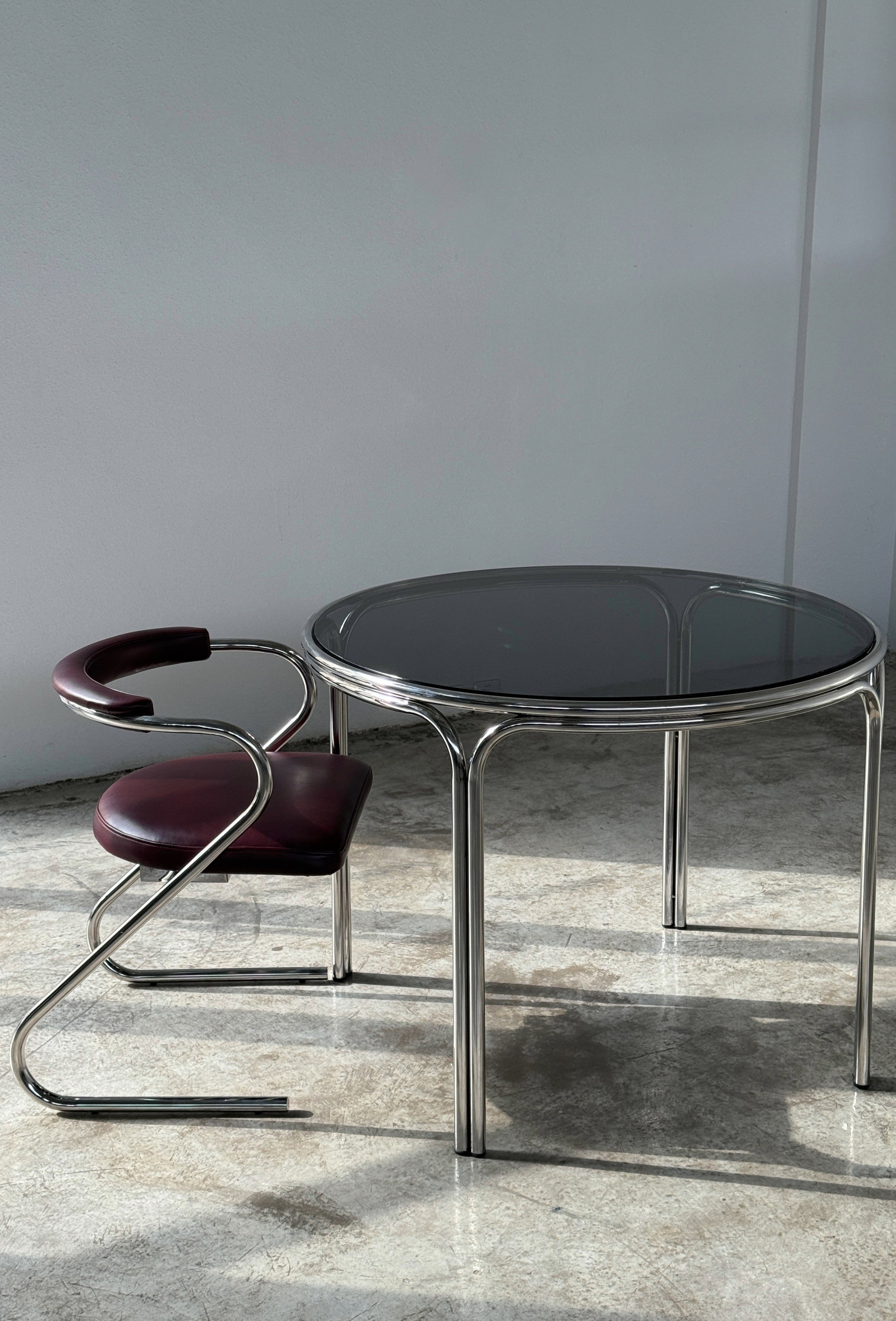 Chrome Z Modern Chrome Designer Chair UAE | Forma
