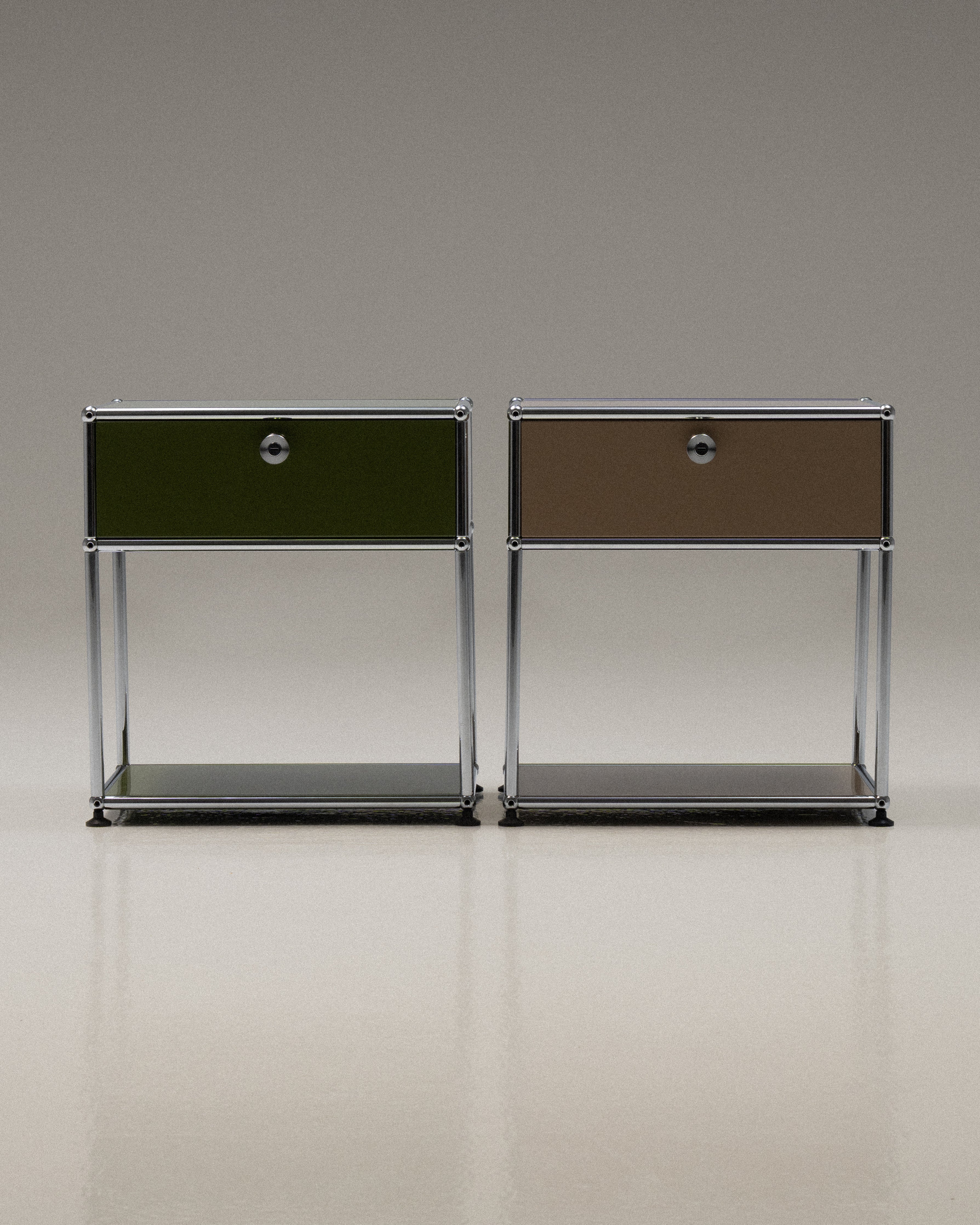 USM Night Stand modern metal nightstand