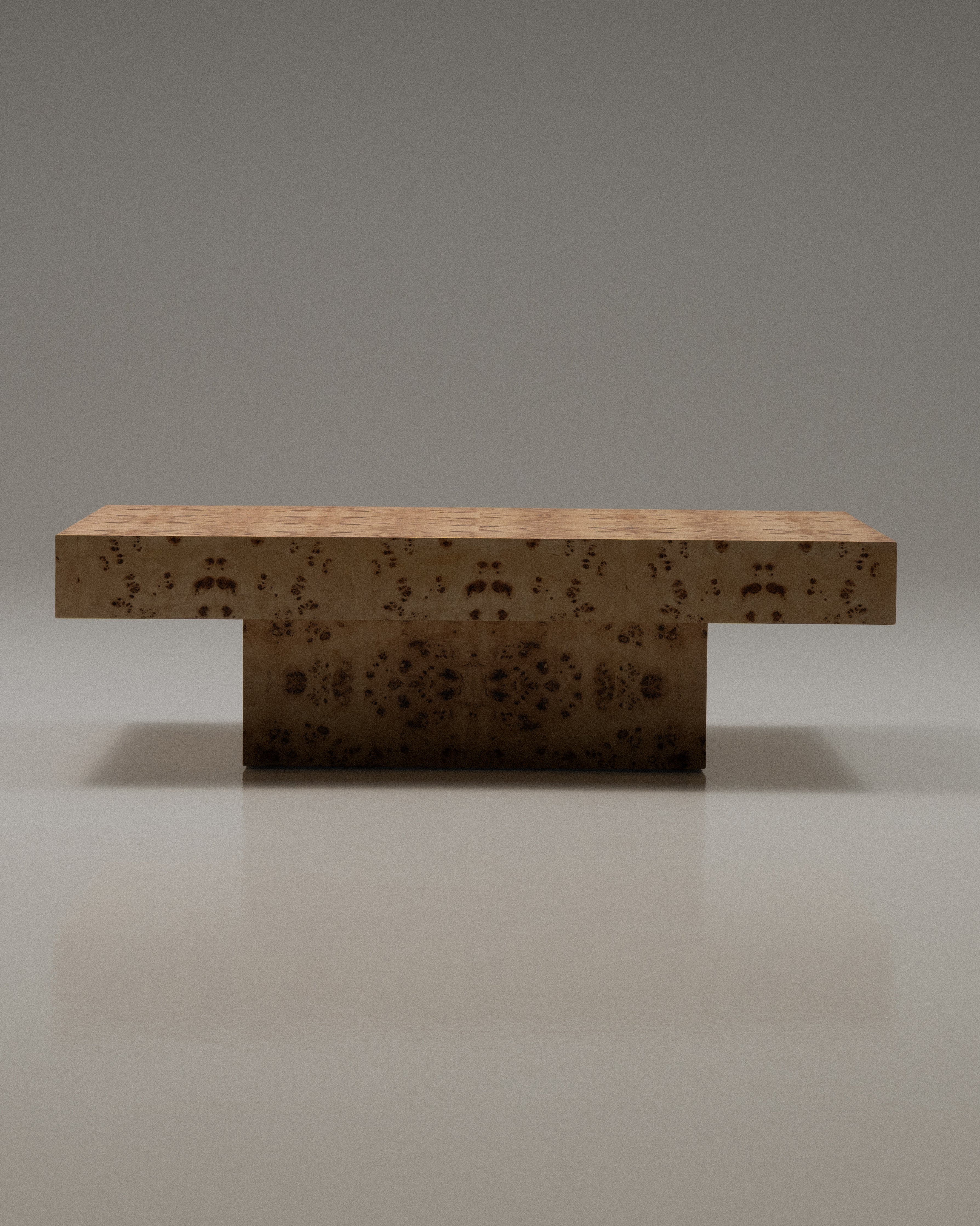 Burl Coffee Table