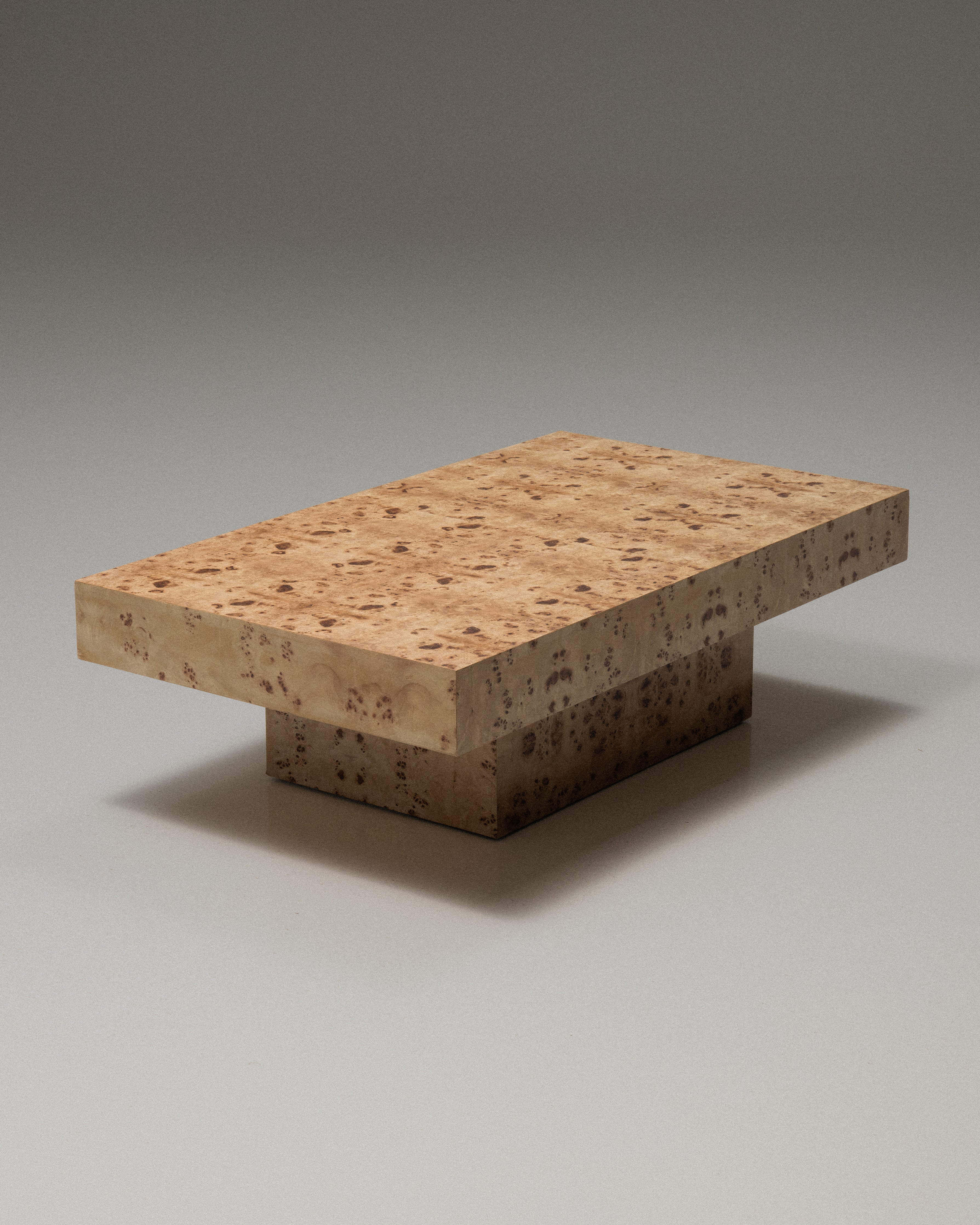 Burl Coffee Table