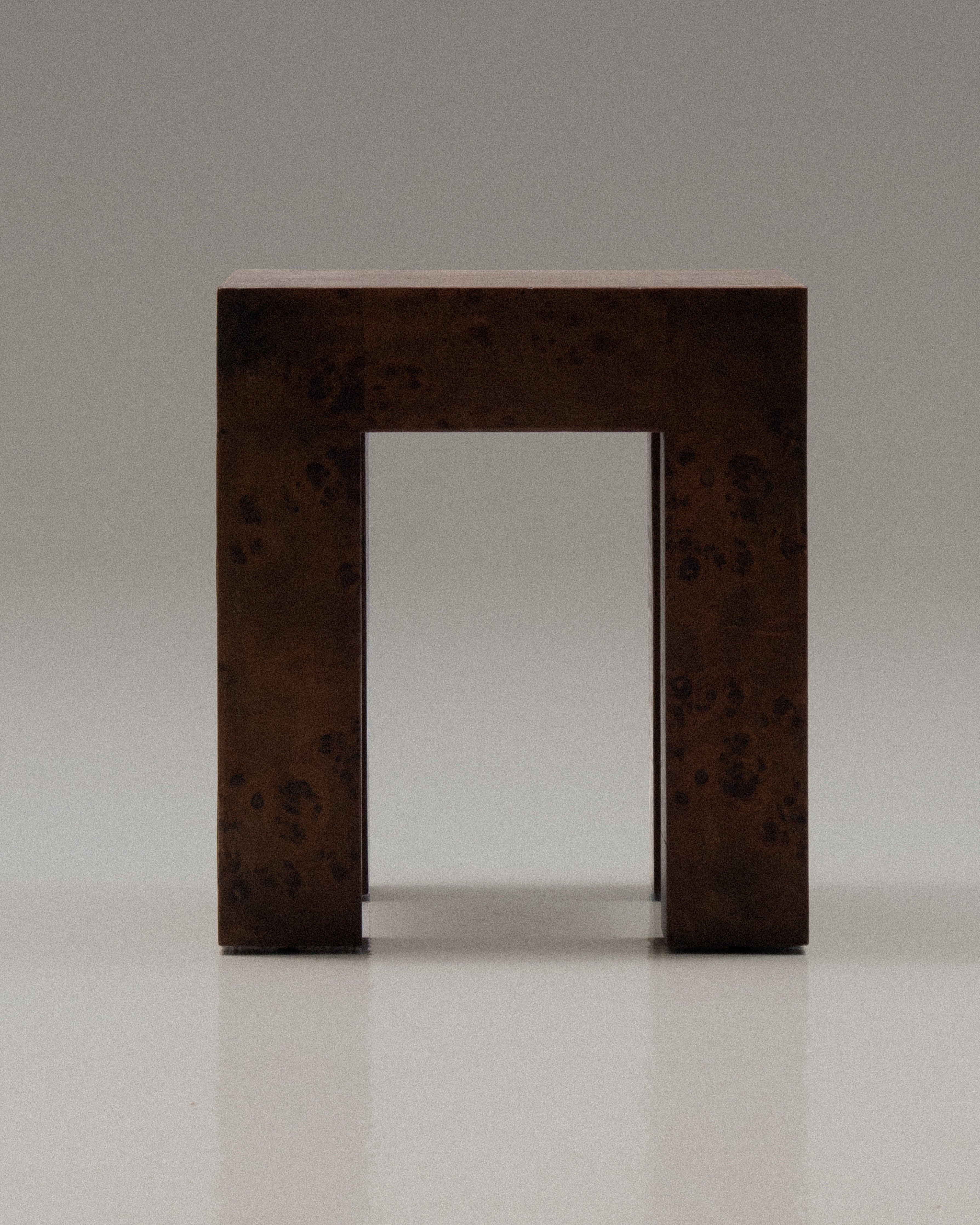 Burl Side Table