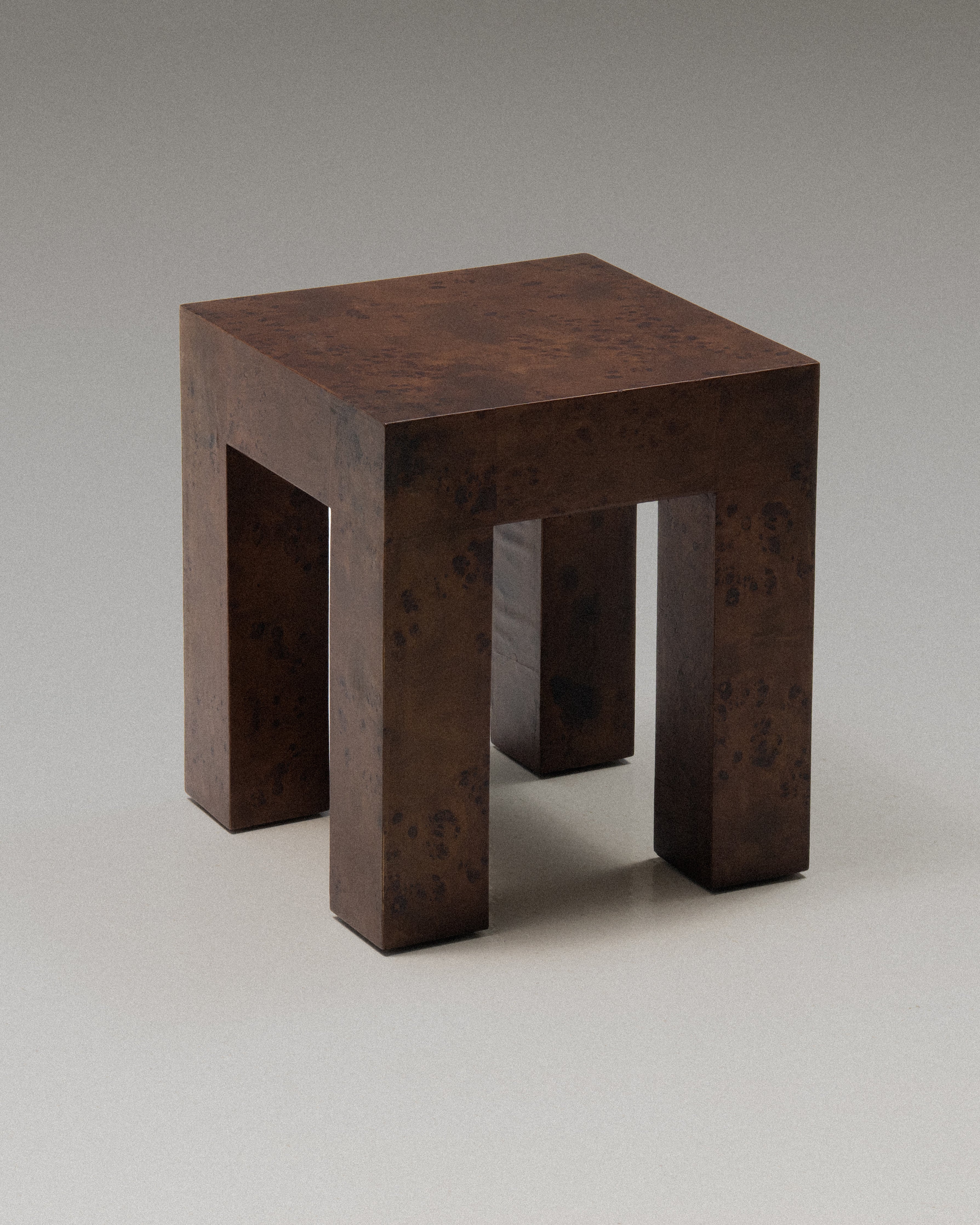 Burl Side Table