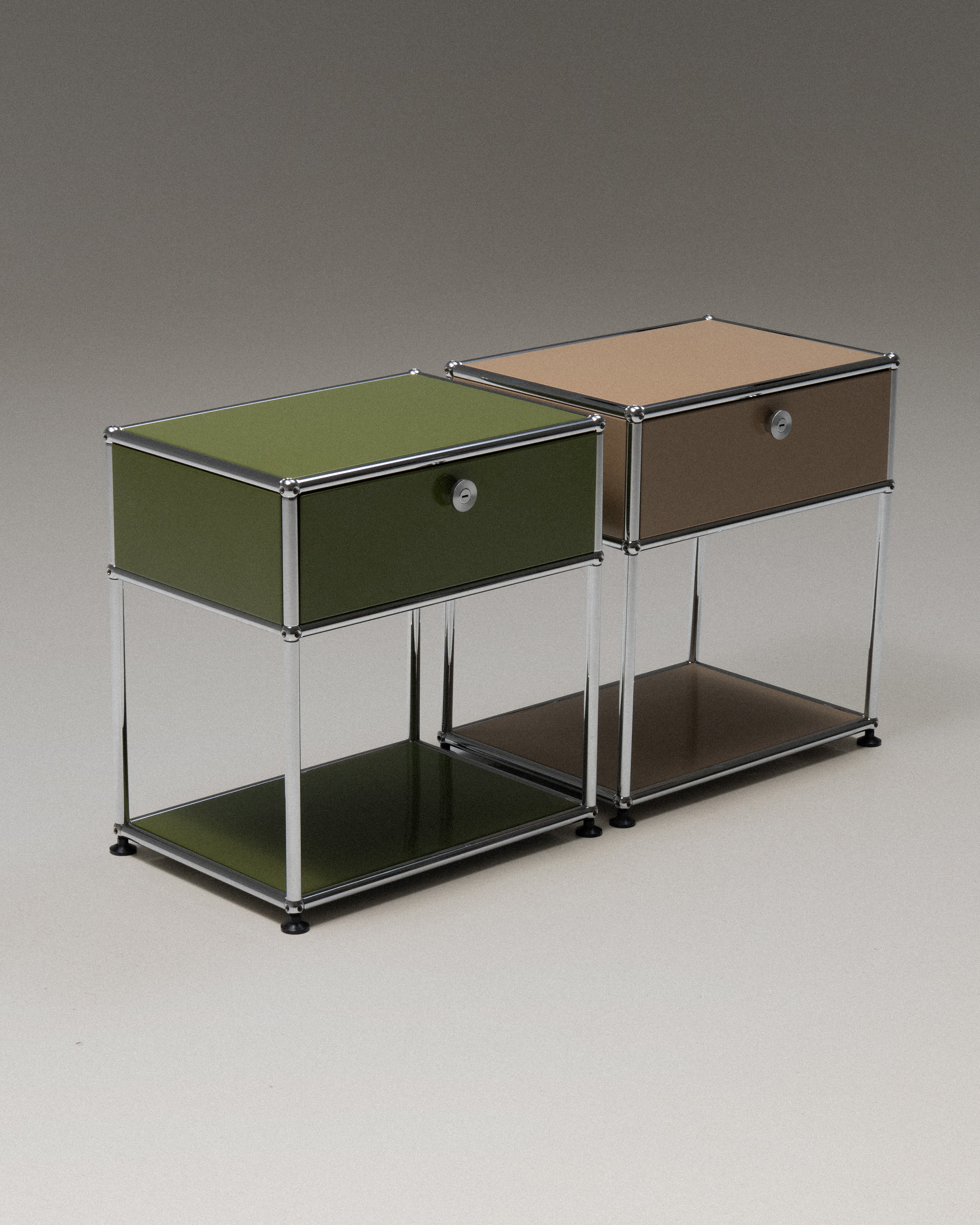 USM Night Stand modern metal nightstand