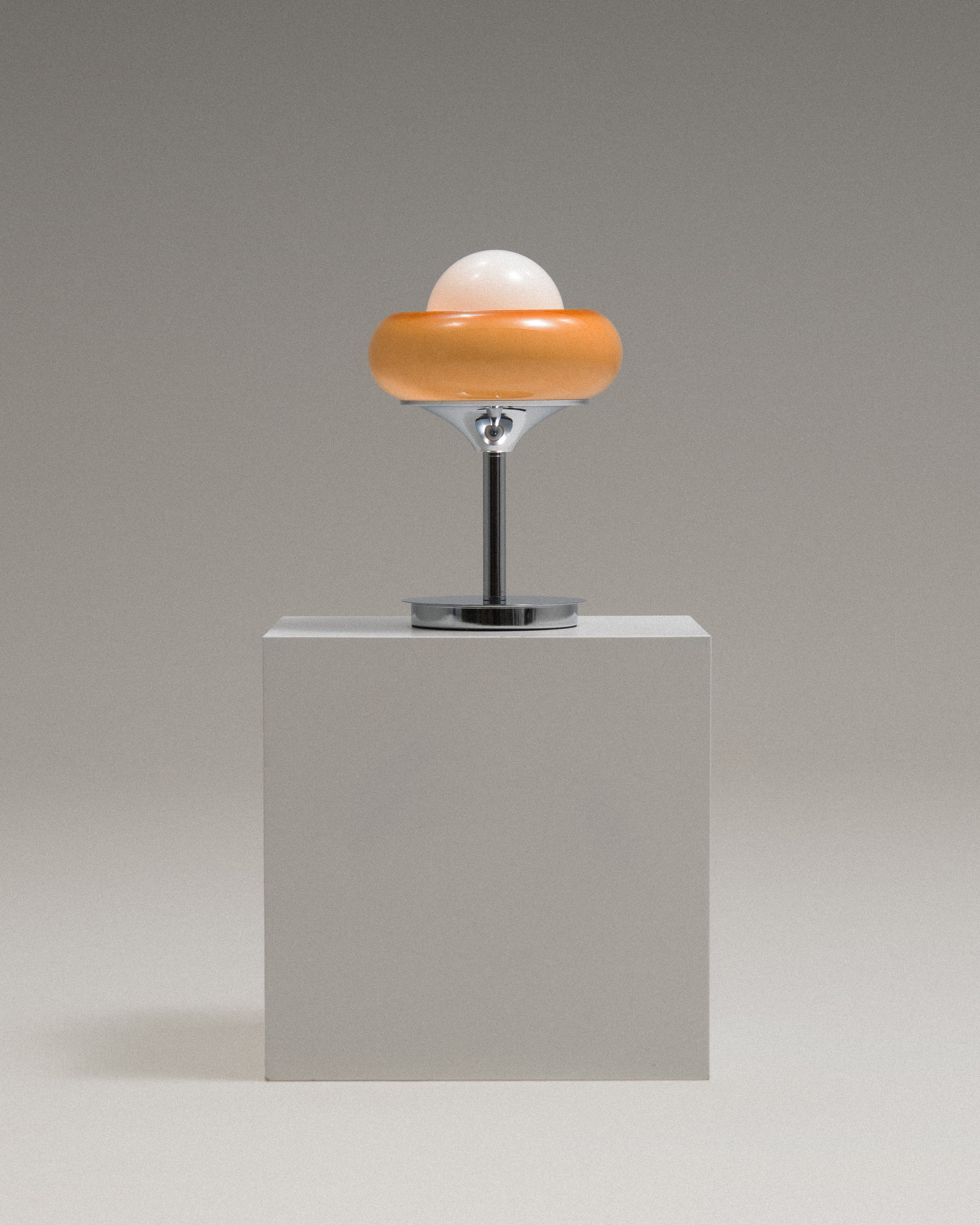 Vintage Glass Table Lamp