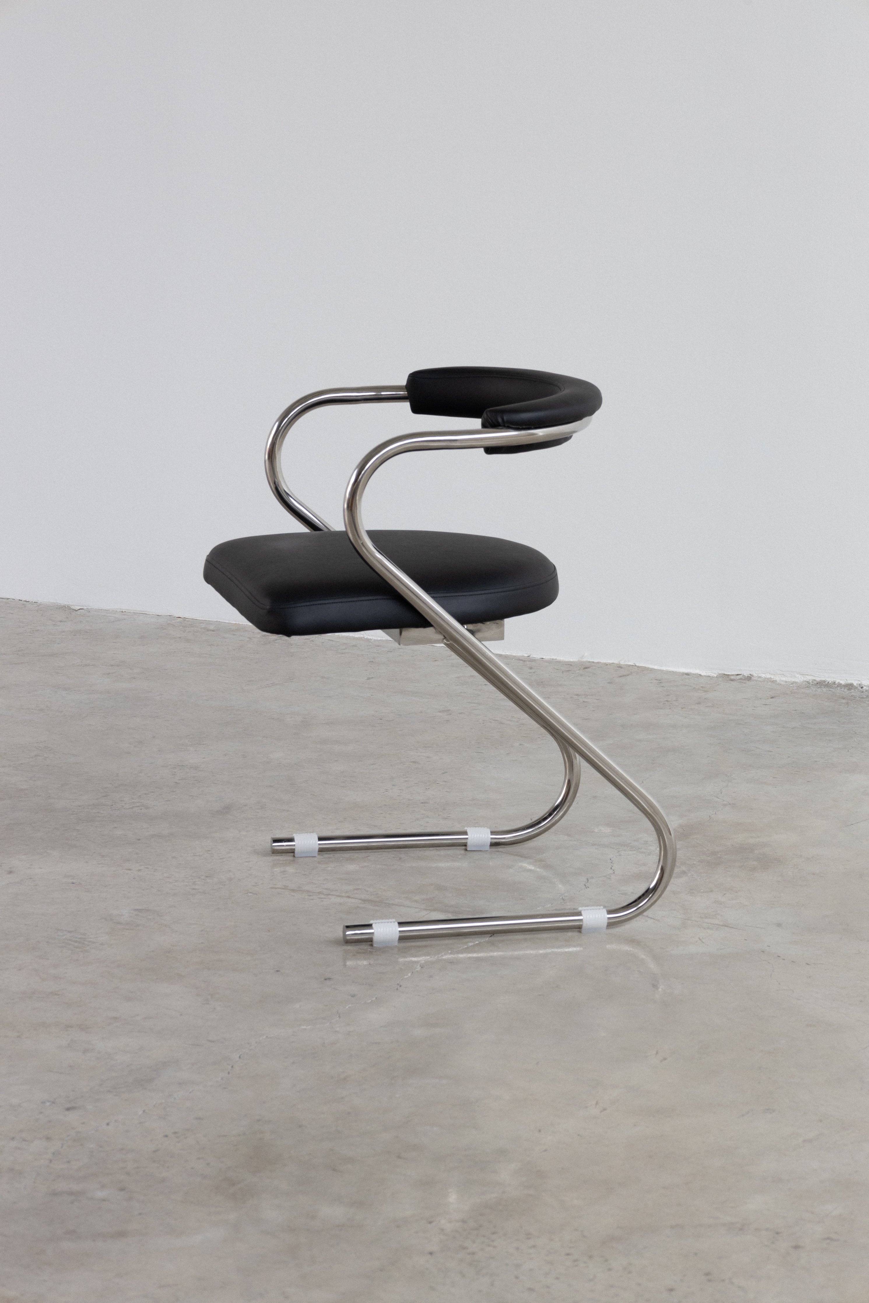 Chrome Z Modern Chrome Designer Chair UAE | Forma