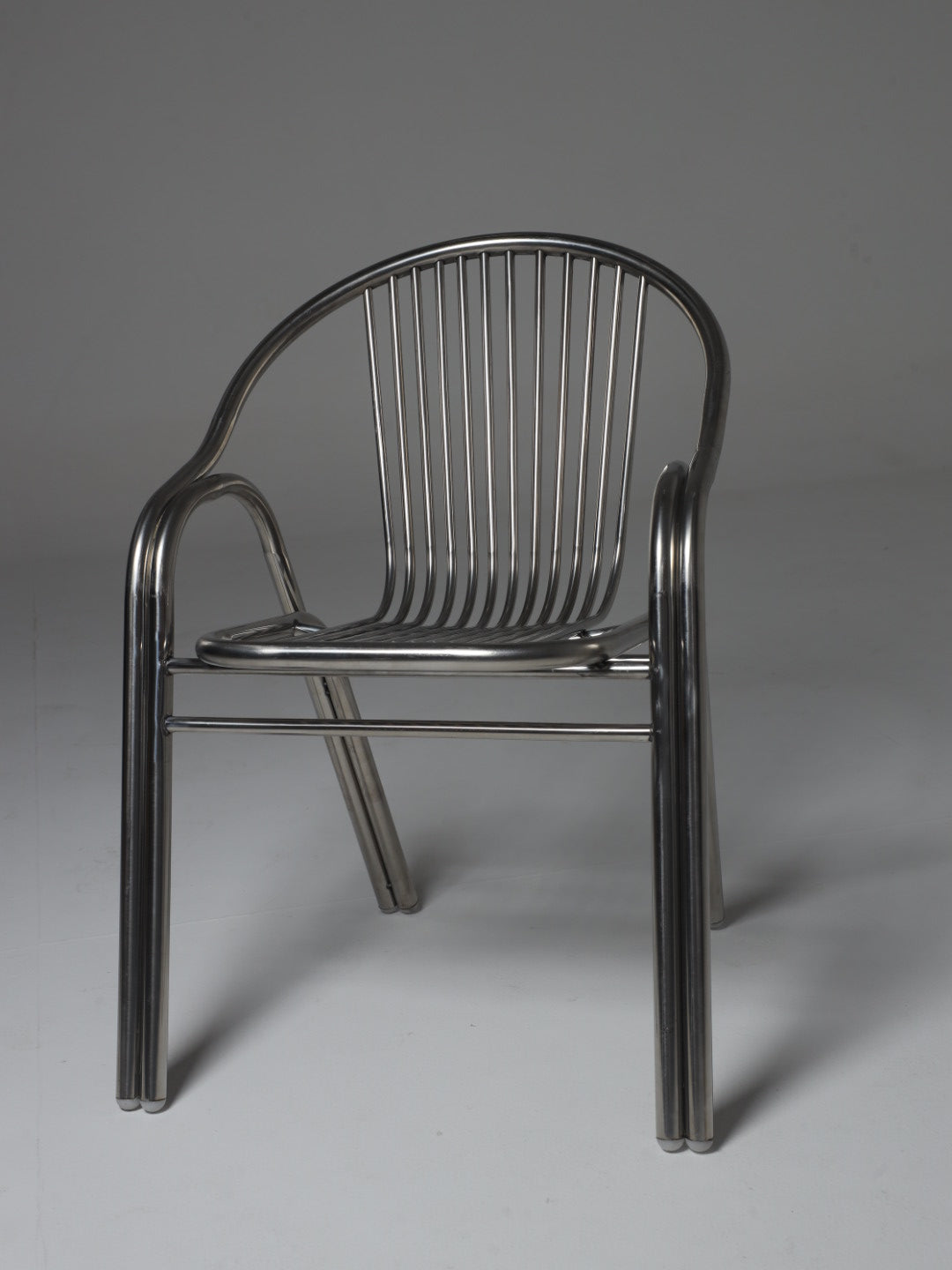 Stainless Steel Bistro Chair Stackable UAE | Forma