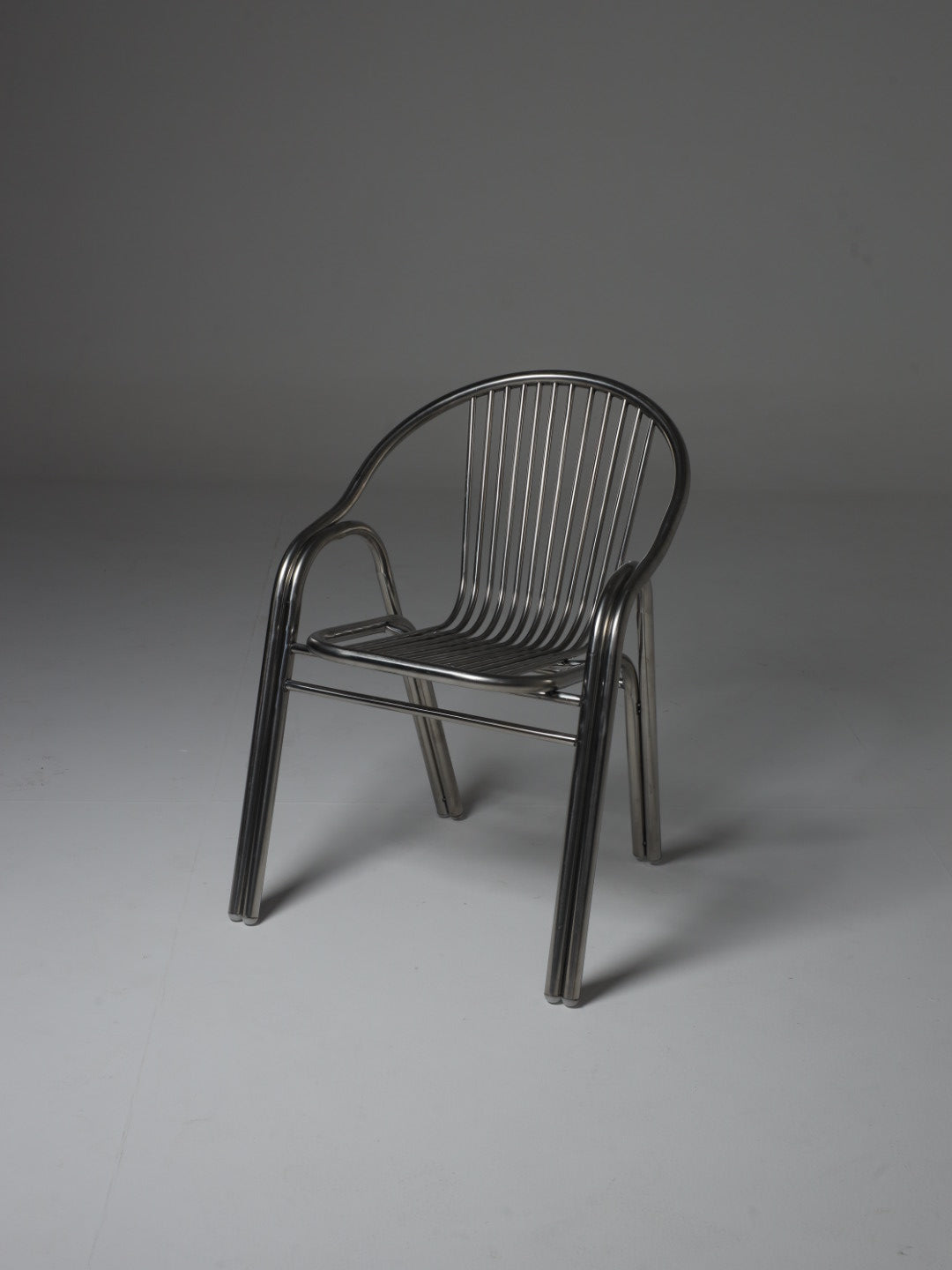 Stainless Steel Bistro Chair Stackable UAE | Forma