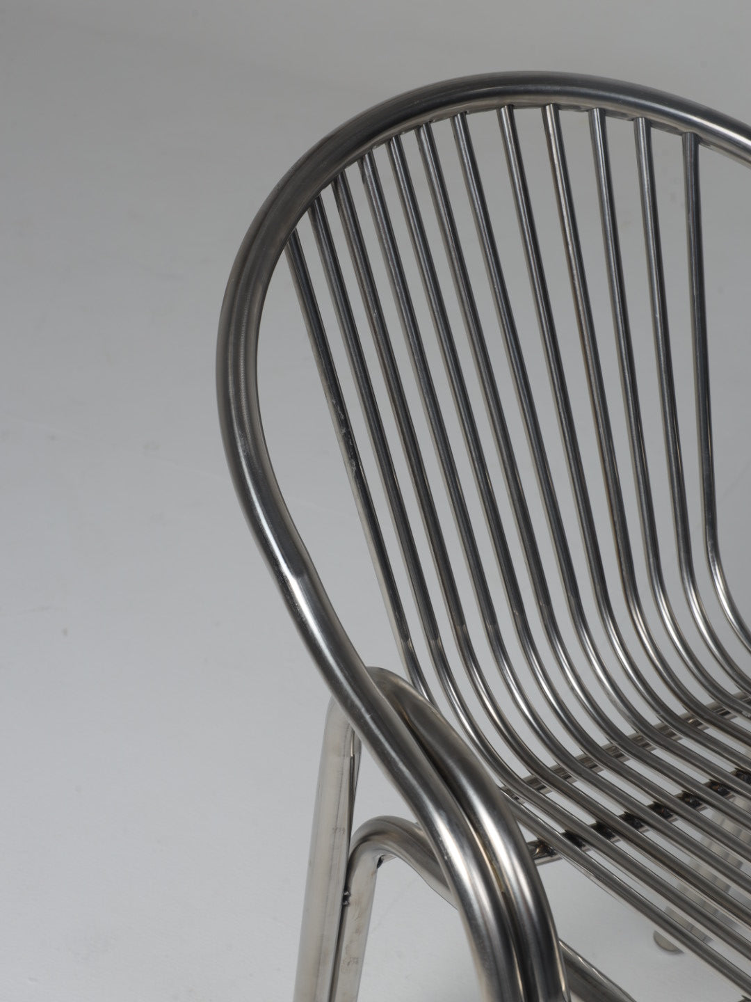 Stainless Steel Bistro Chair Stackable UAE | Forma