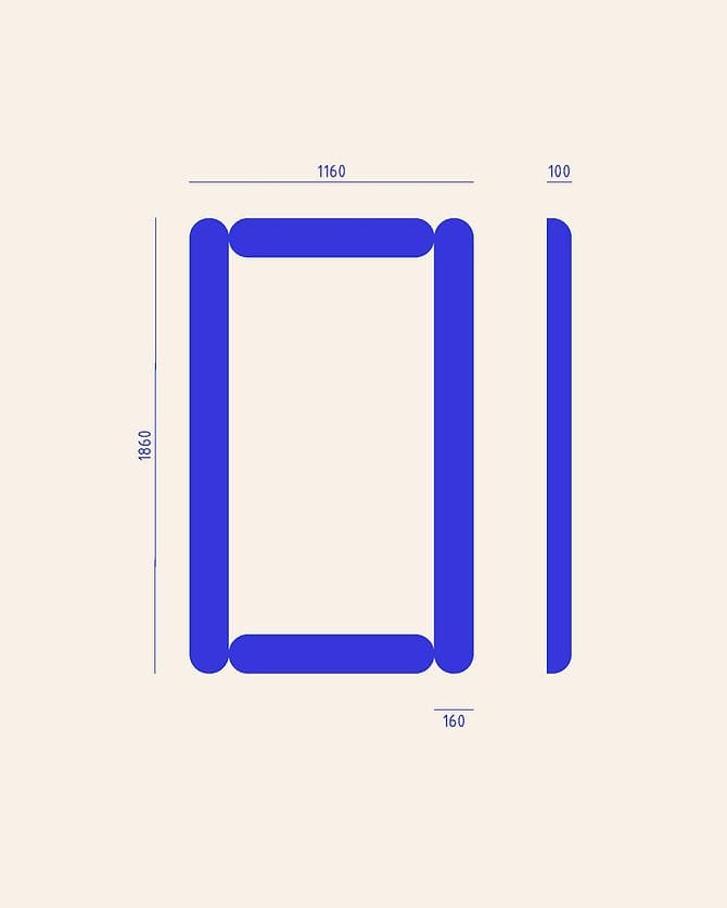 Chunky mirror - Forma - UAE - 6