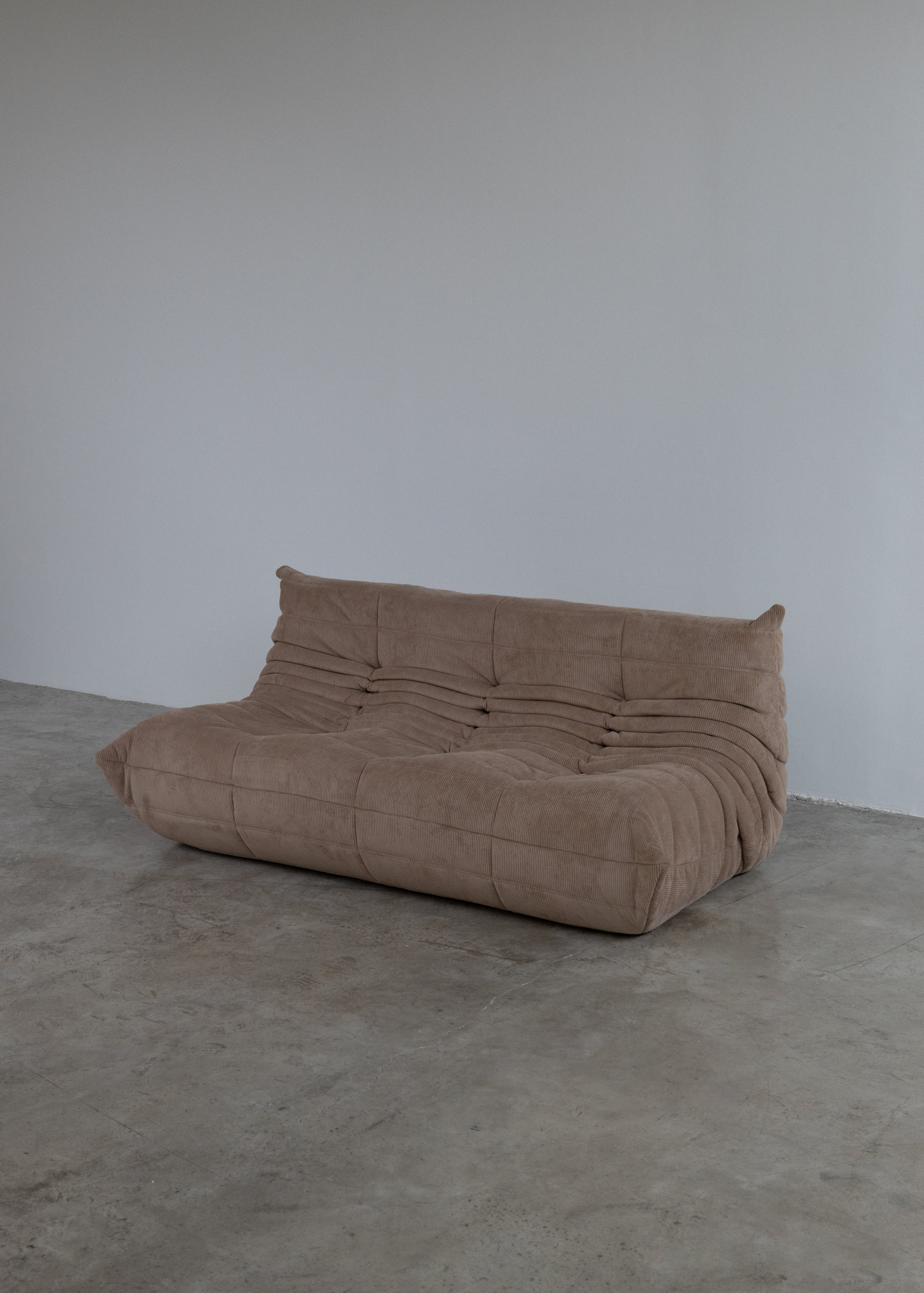 Togo Sofa Corduroy Fabric 3 Seater UAE | Forma