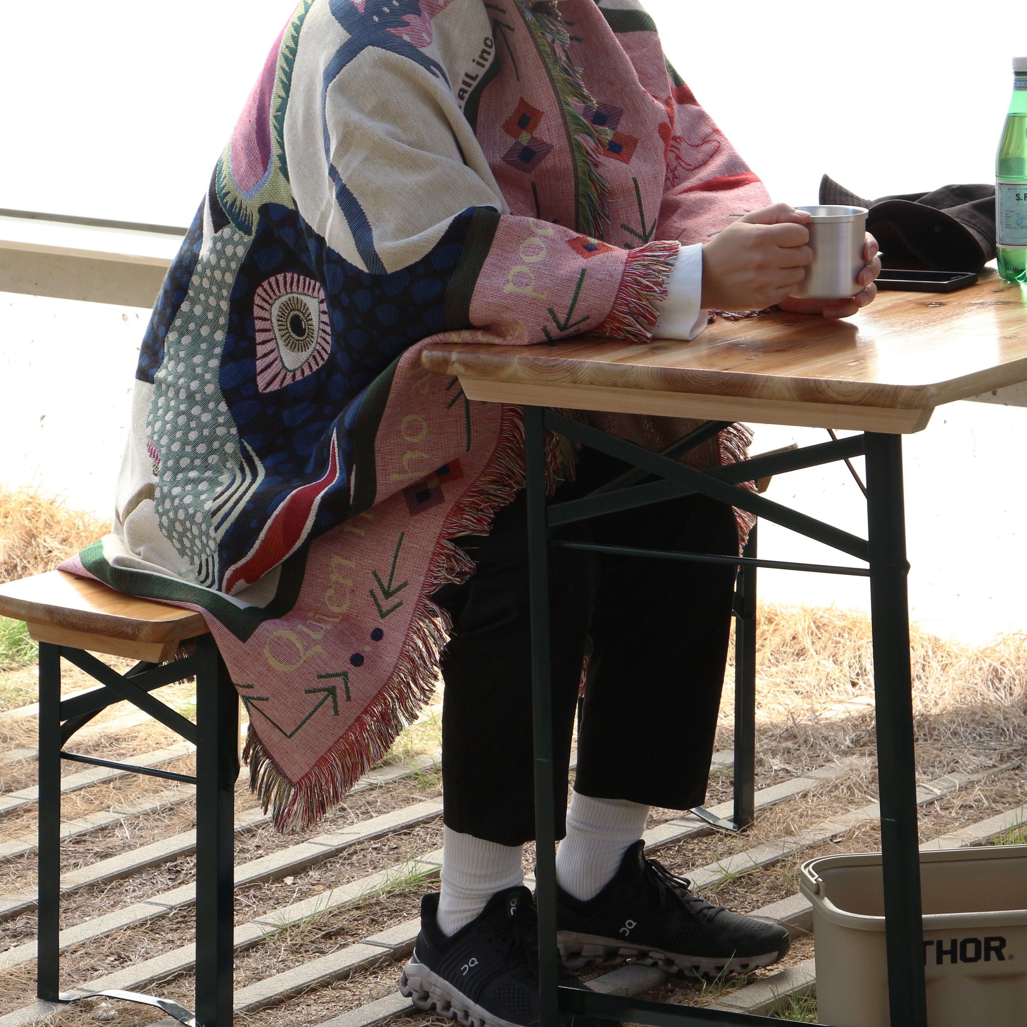 OAX Throwket Rabbit Soft Cozy Blanket Design UAE | Forma