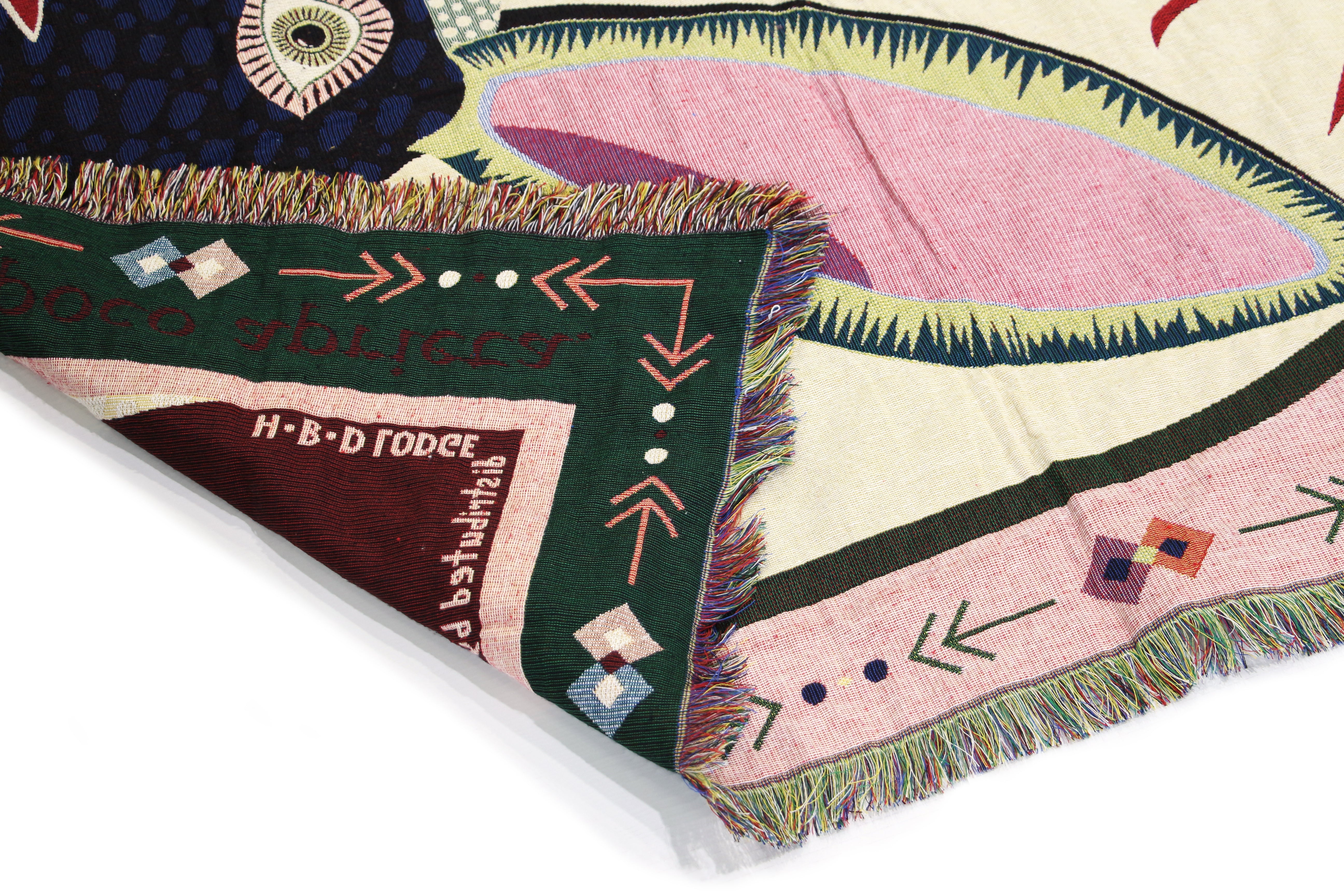 OAX Throwket Rabbit Soft Cozy Blanket Design UAE | Forma