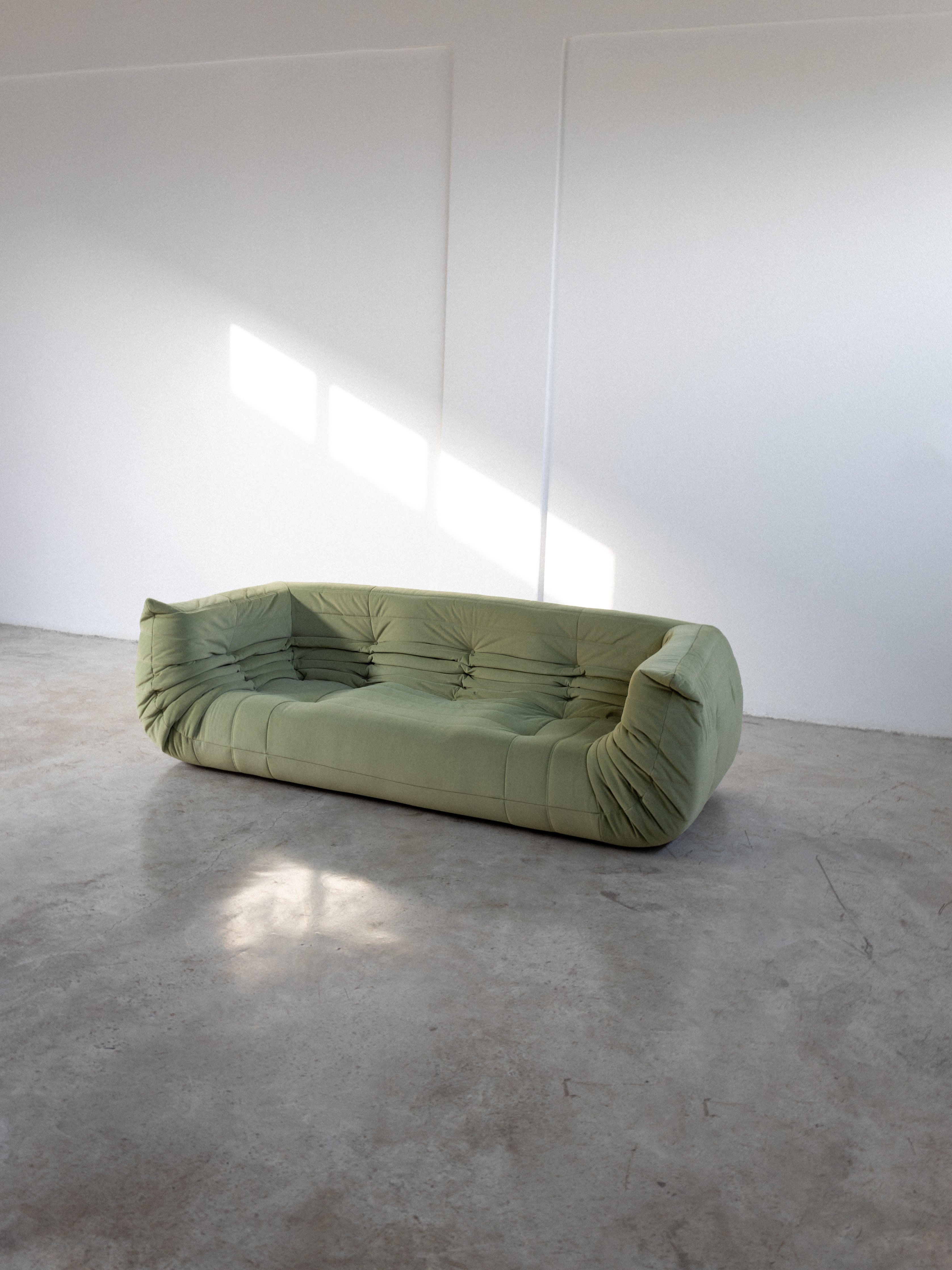 Togo Arm - Sofa - Olive Green - 3 - Seater