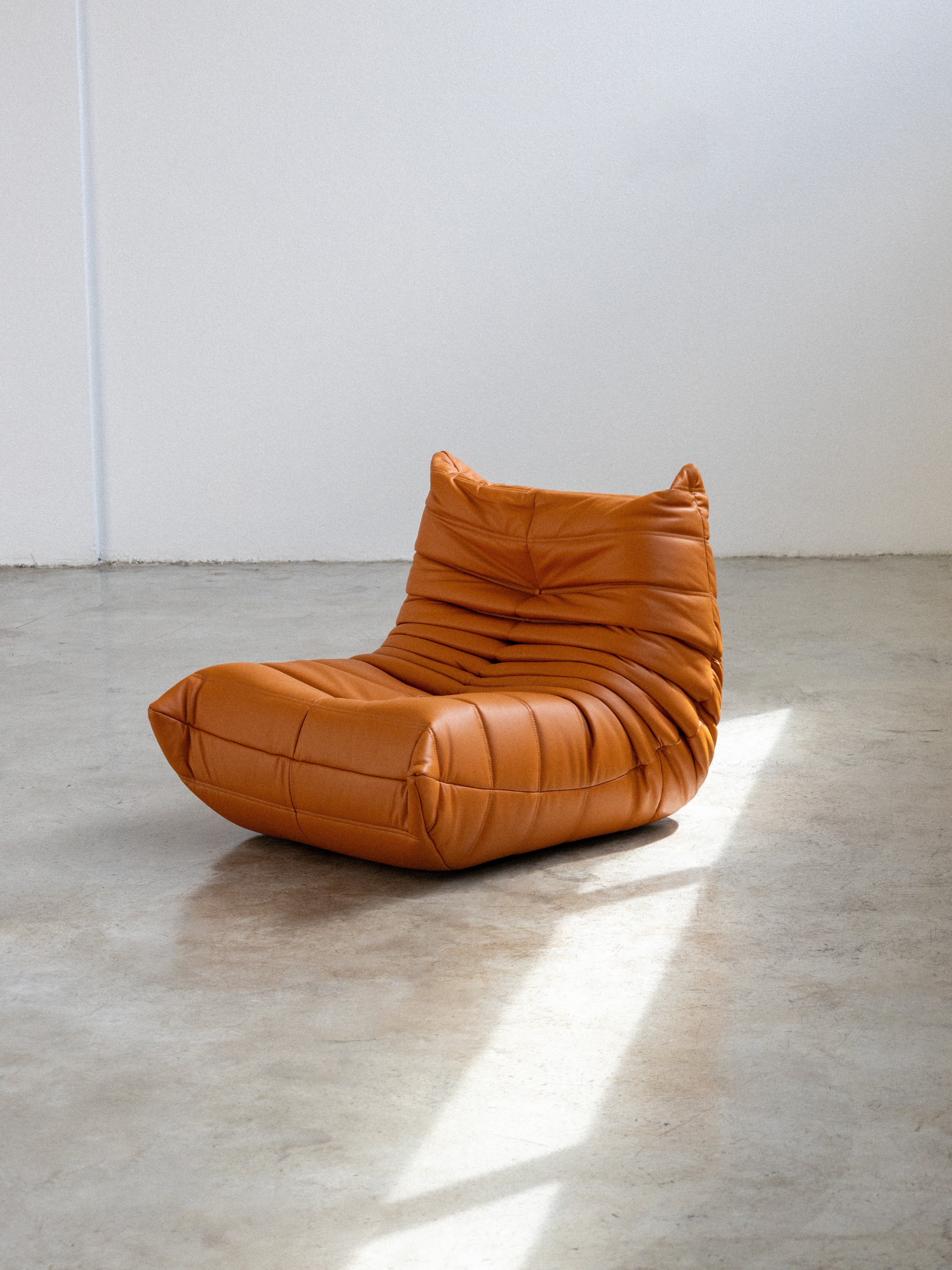 Togo Sofa Havana Leather 1 Seater UAE | Forma