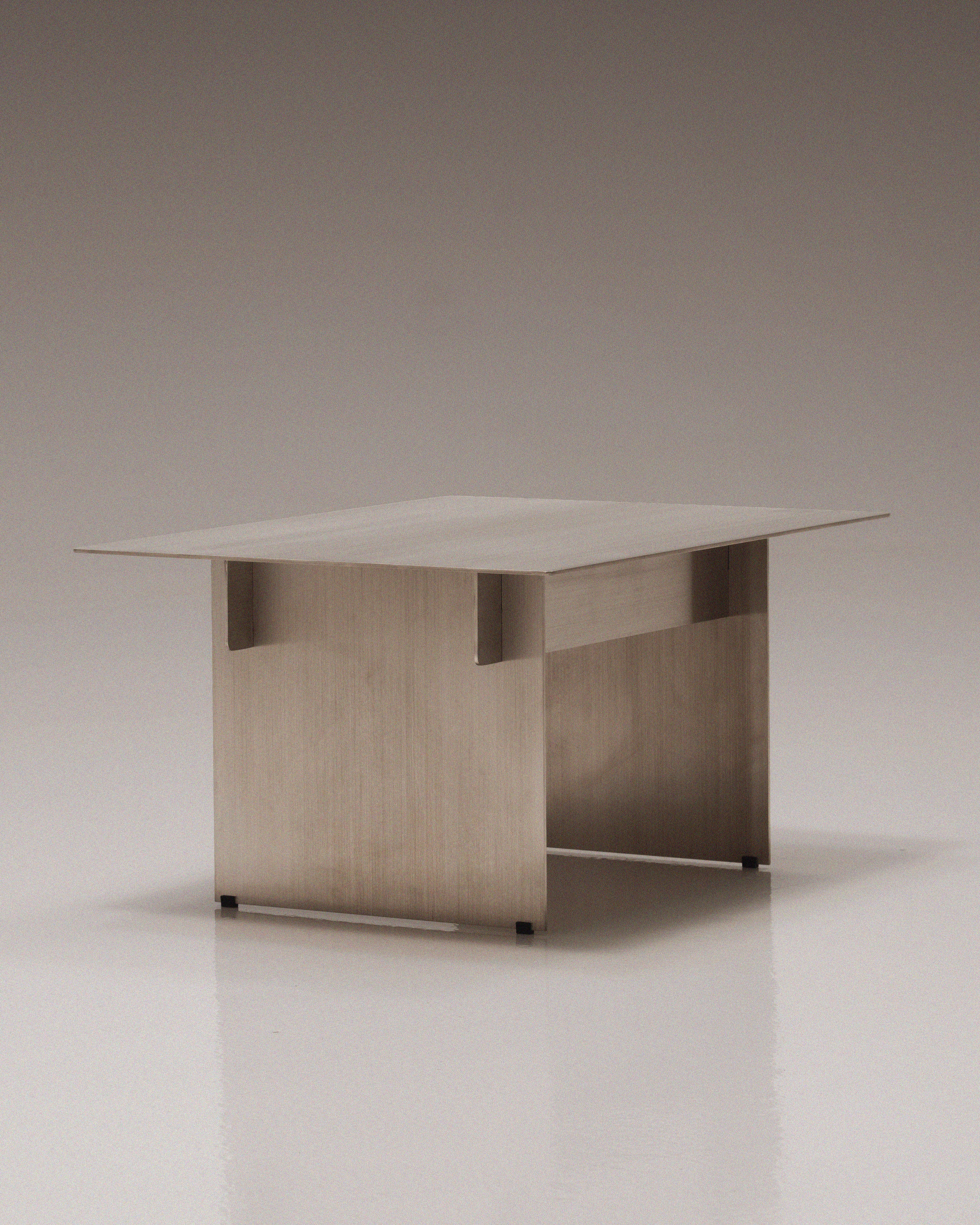 Stainless Steel Coffee Table-thumbmail-3